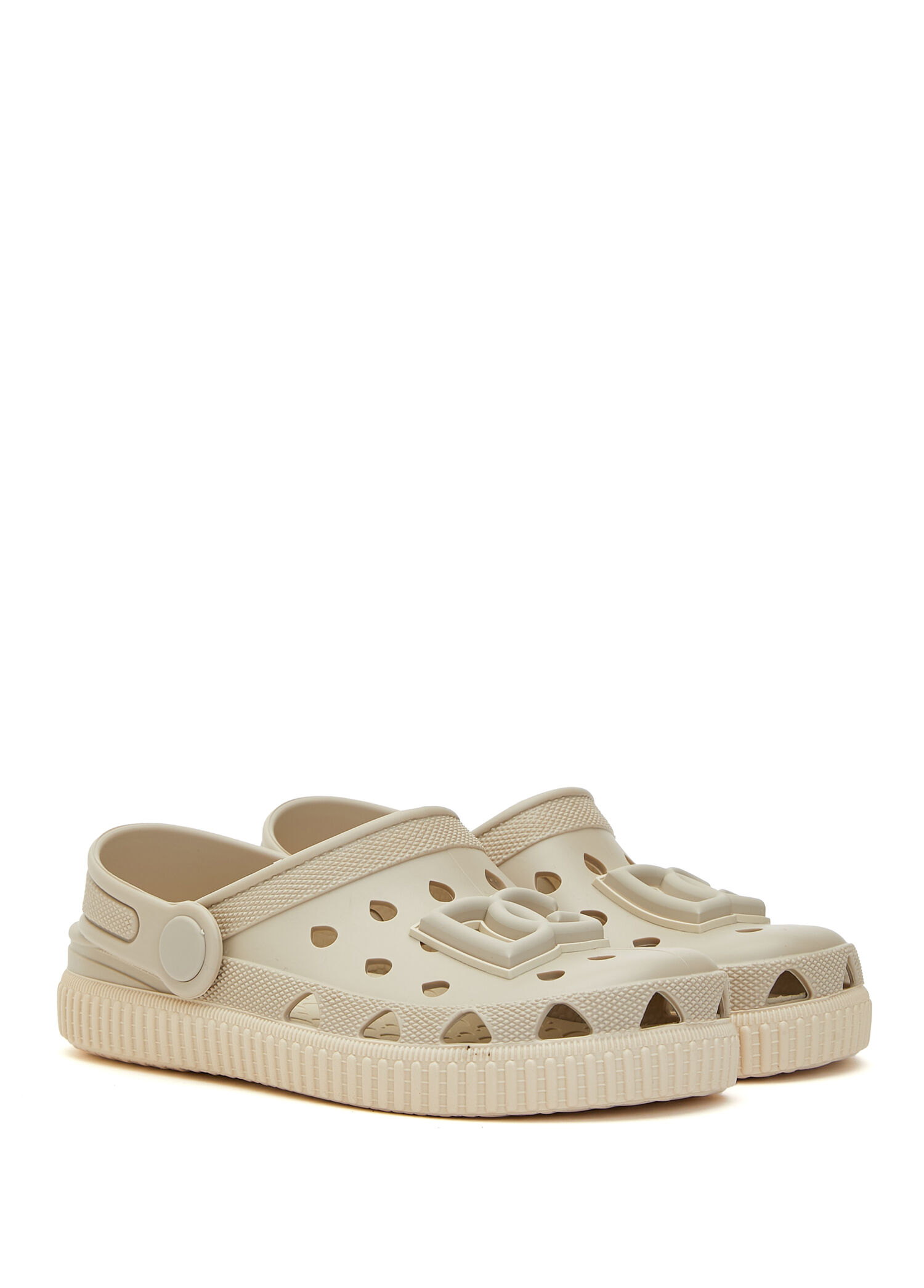 Dolce&Gabbana - Bej Erkek Çocuk Terlik - Kum