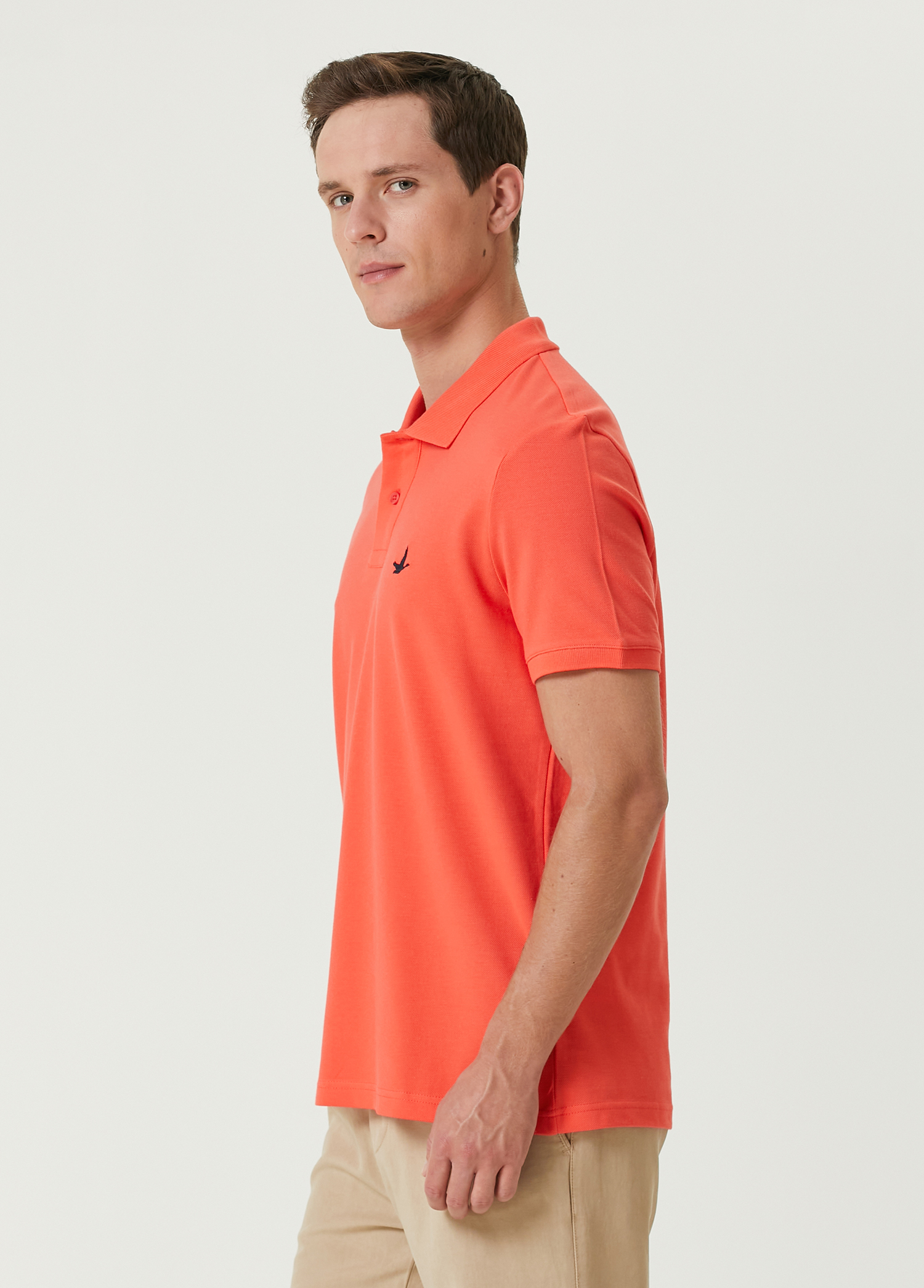 Comfort Fit Mercan Polo Yaka T-shirt_2