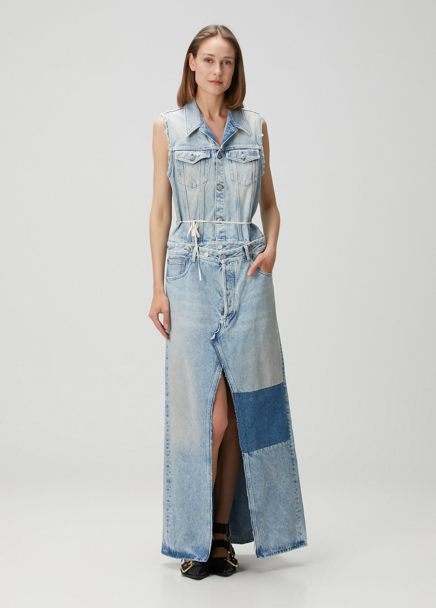 MM6 Maison Margiela - Blue Maxi Denim Dress