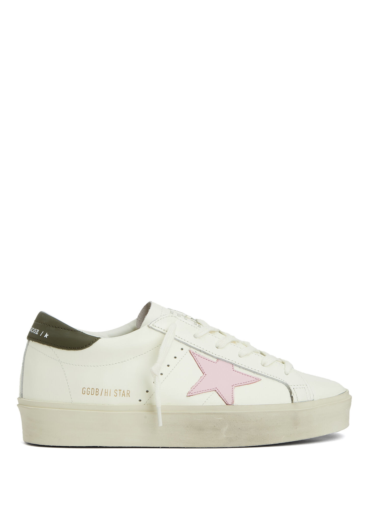Hı Star Beyaz Kadın Deri Sneaker