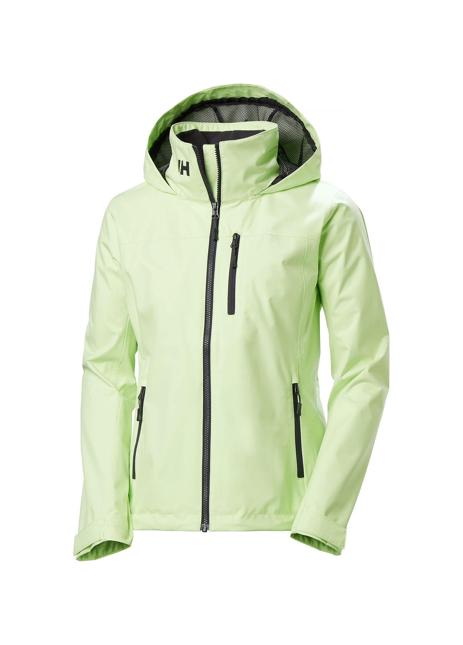 W Crew Hooded Washed Lime Kadın Mont 2.0
