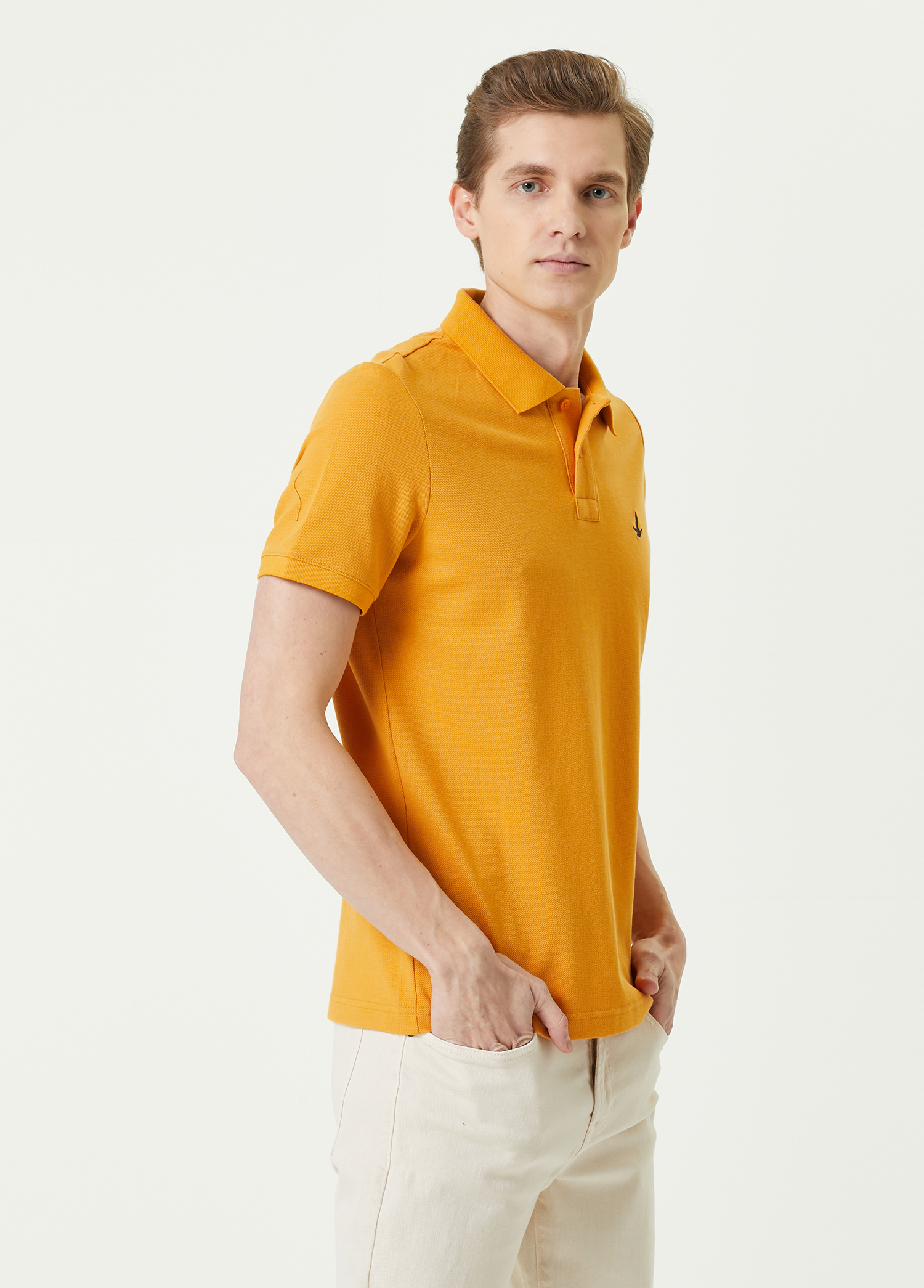 Comfort Fit Hardal Polo Yaka T-shirt_2