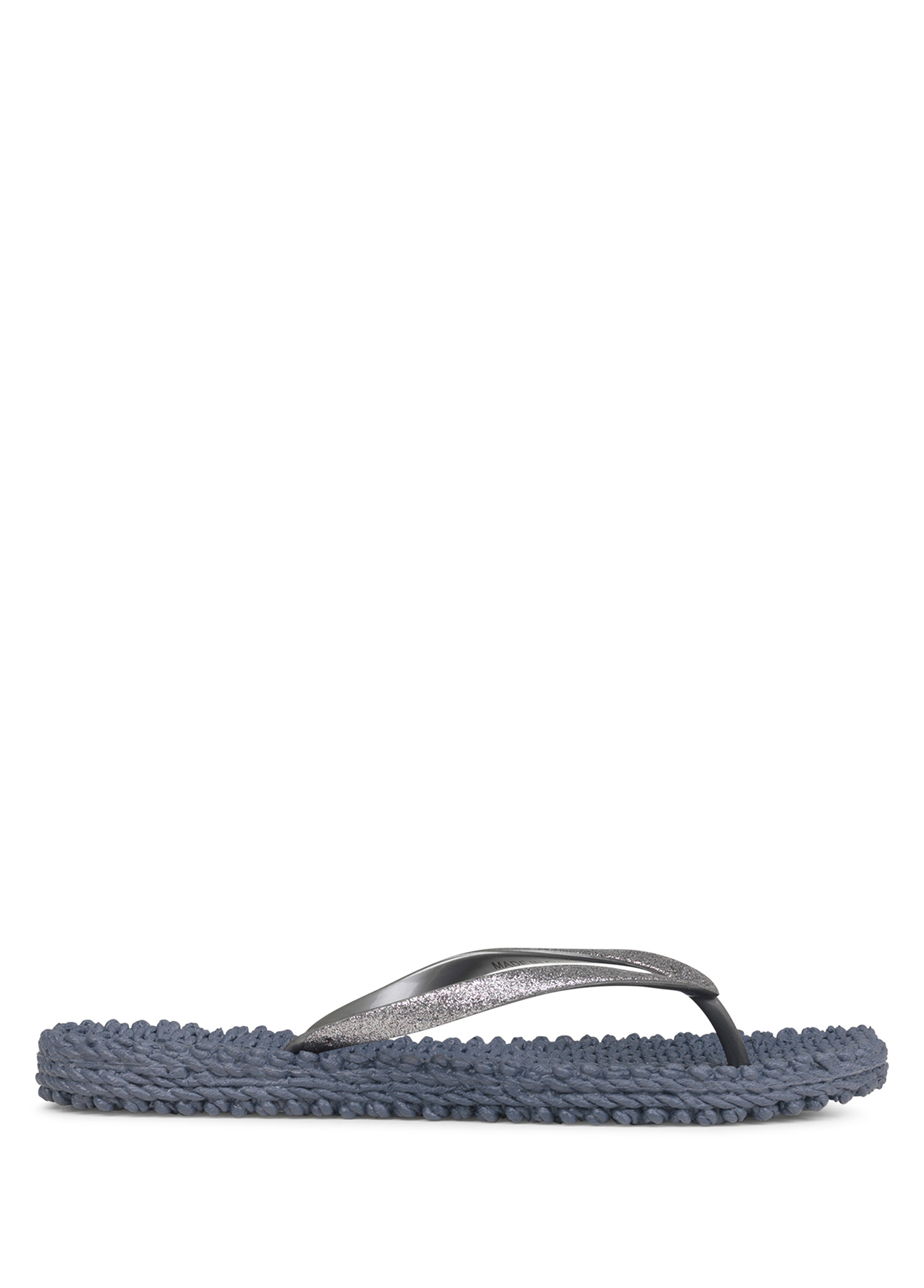 Ilse Jacobsen Flip Grey Women's Rubber Beach Slippers