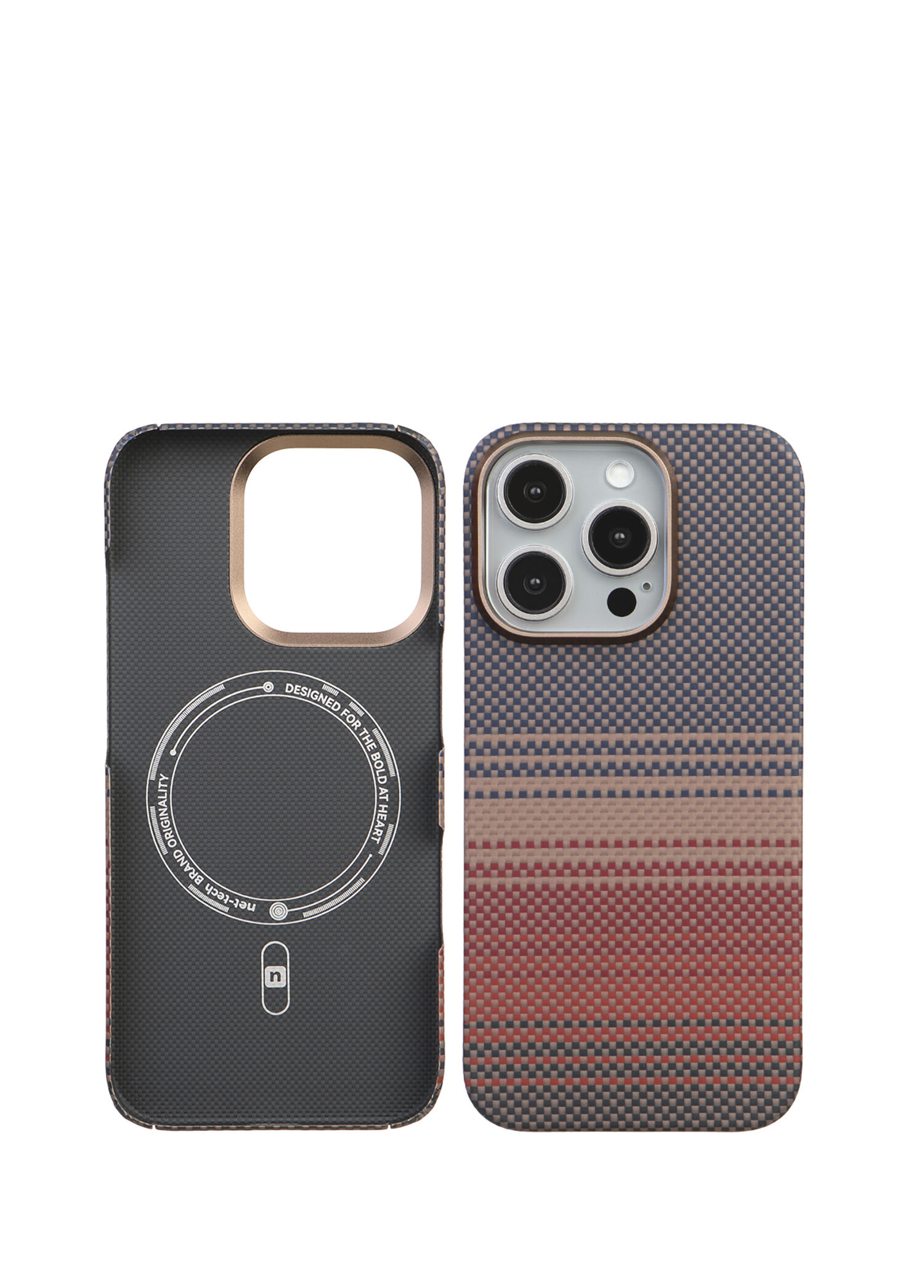 iPhone 16 Pro Premium Karbon Fiber Kılıf Darbe Emici Lüks Kamera Korumalı MagSafe Uyumlu Telefon Kılıfı