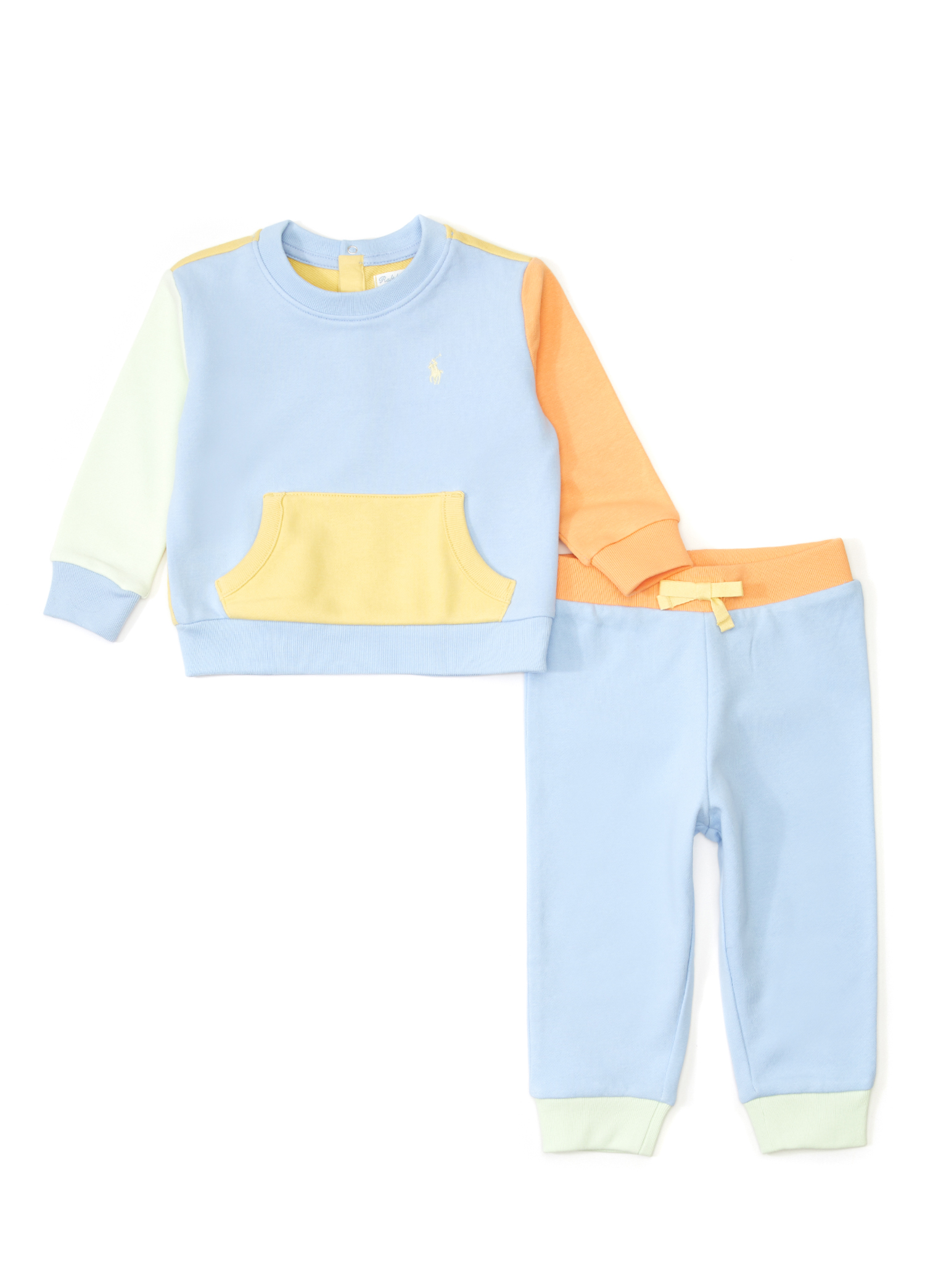 Colorblocked Erkek Bebek 2li Set