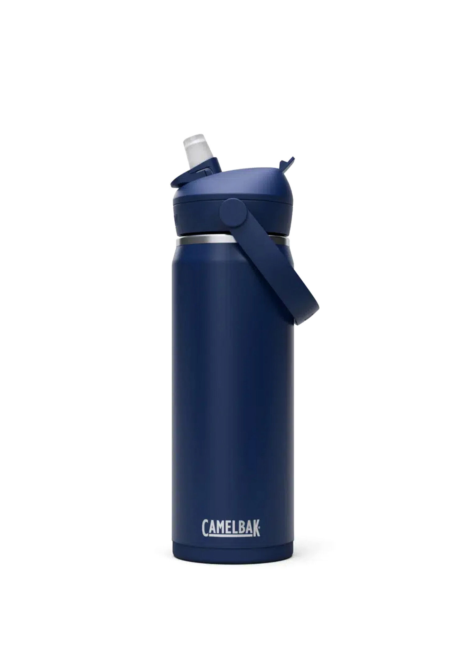 Thrive Flip Lacivert Çelik Pipetli Termos 590 ml