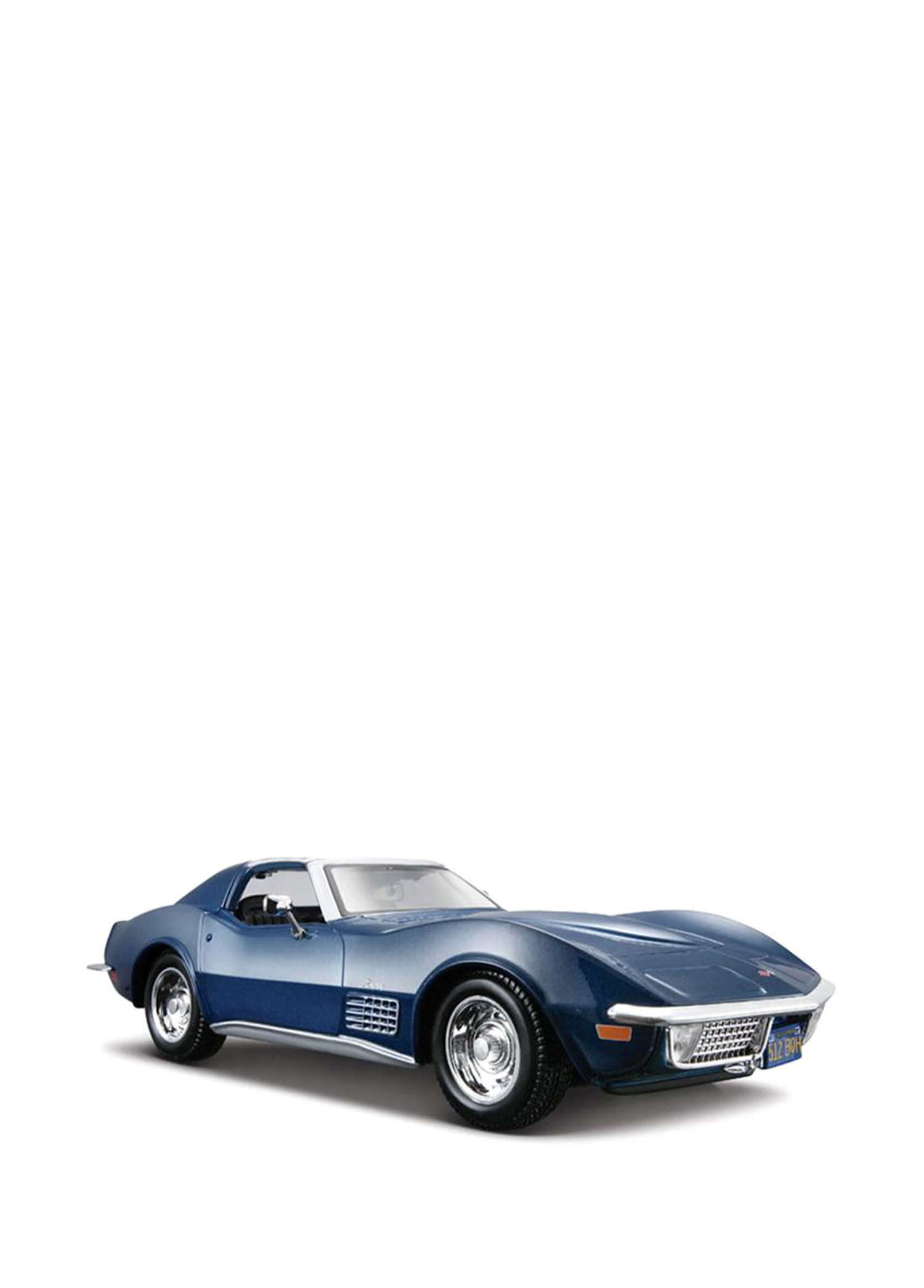 Chevrolet Corvette 1970 S/E 1:24 Mavi Model Araba