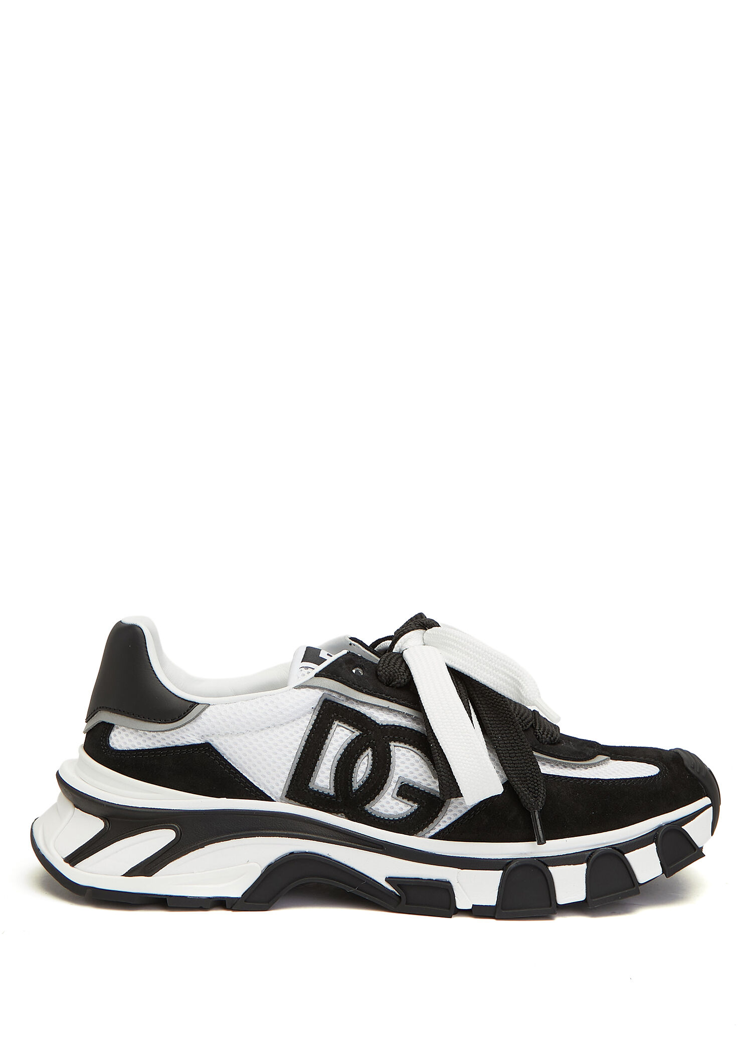 Country Beyaz Siyah Erkek Deri Sneaker