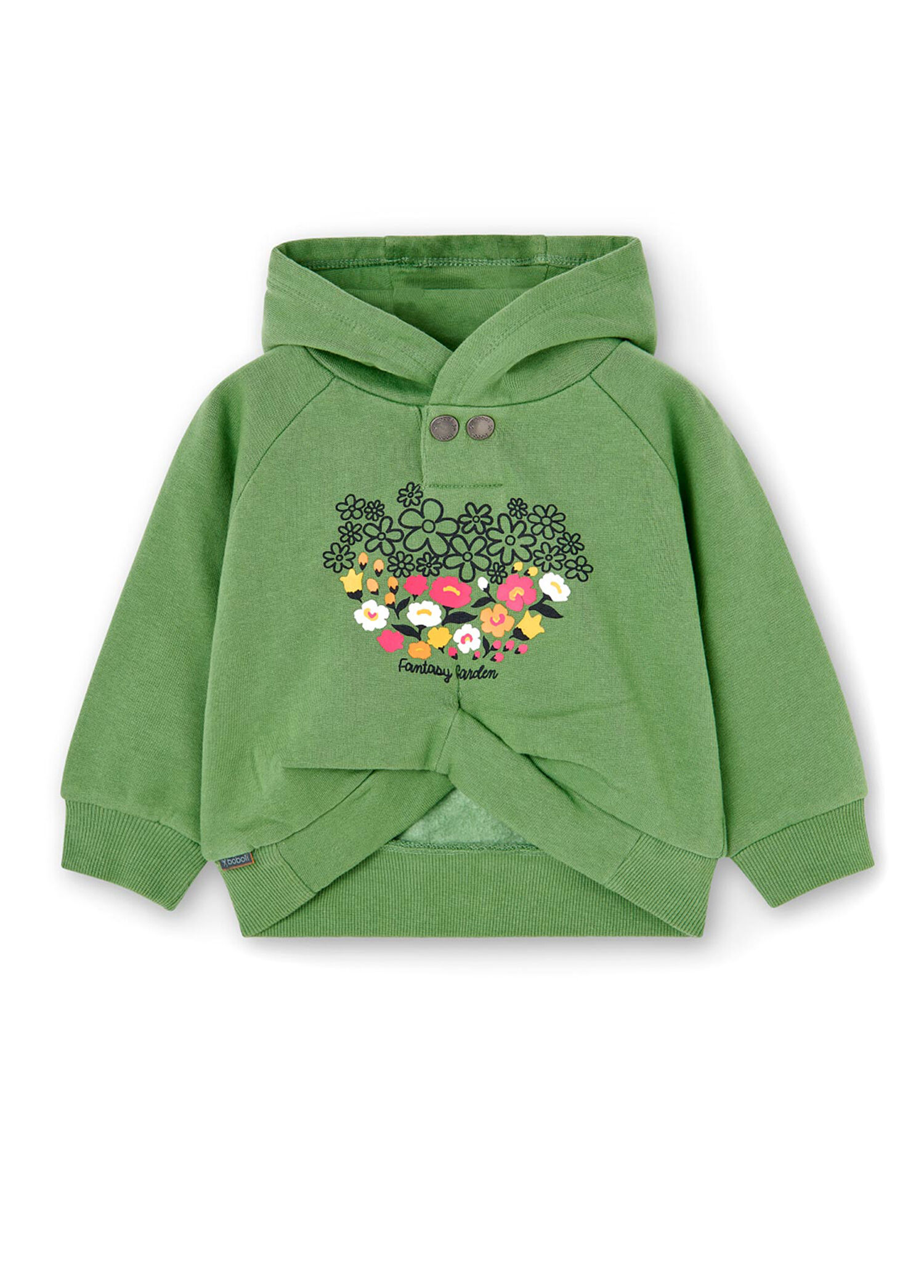 Yeşil Kız Çocuk Sweatshirt