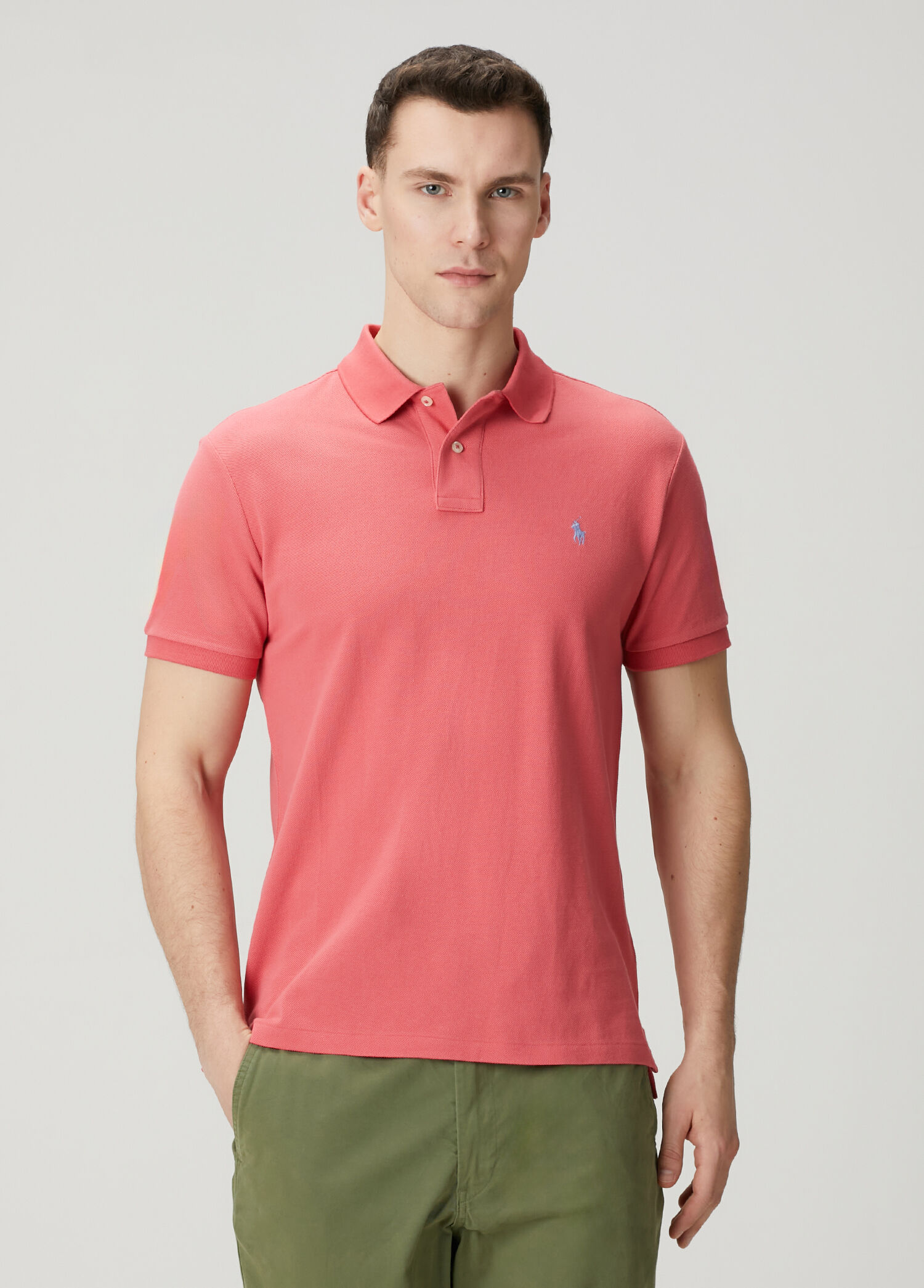 Kırmızı Polo Yaka T-shirt