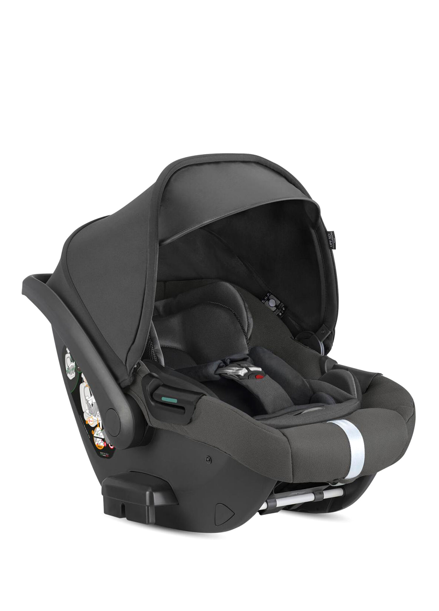 Darwin Infant Recline i-Size Gr 0+ Yatırılabilen 0-13 kg Magnet Grey Bebek Ana Kucağı ve Oto Koltuğu