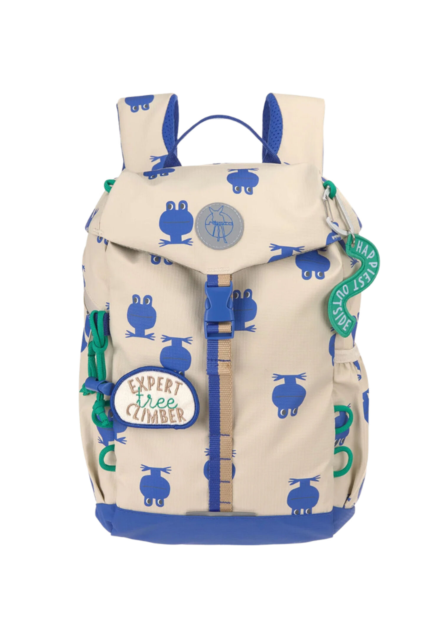 Lassig - Happy Trails Frog Mini Outdoor Erkek Çocuk Sırt Çantası - Çok Renkli