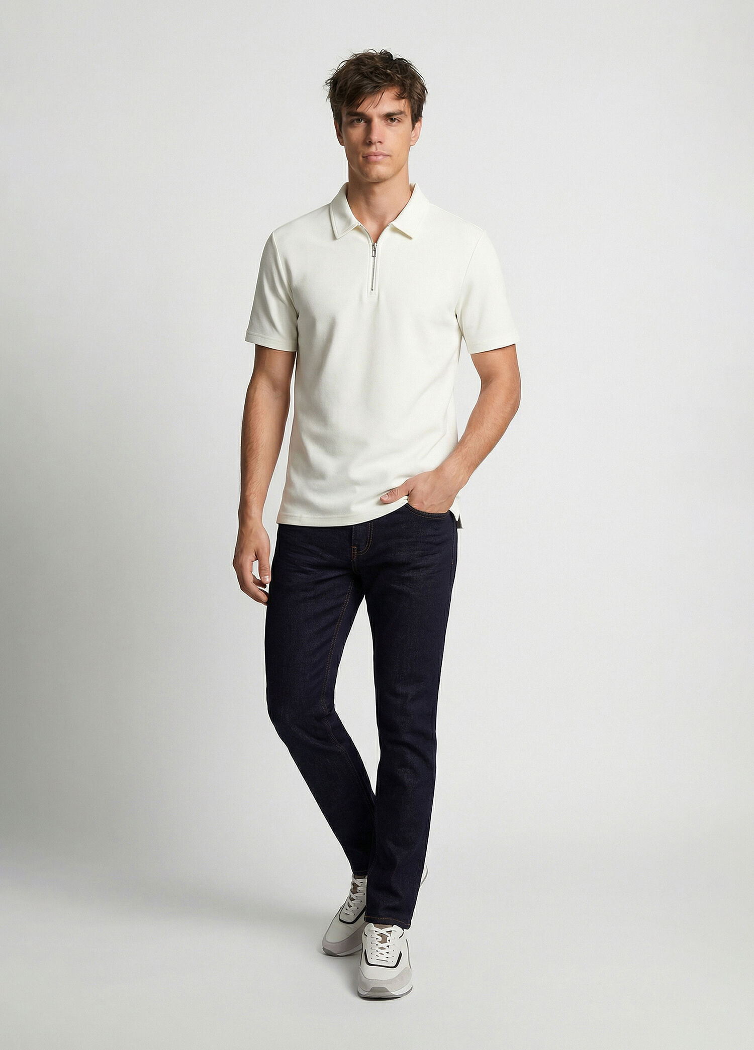 Lacivert Denim Pantolon