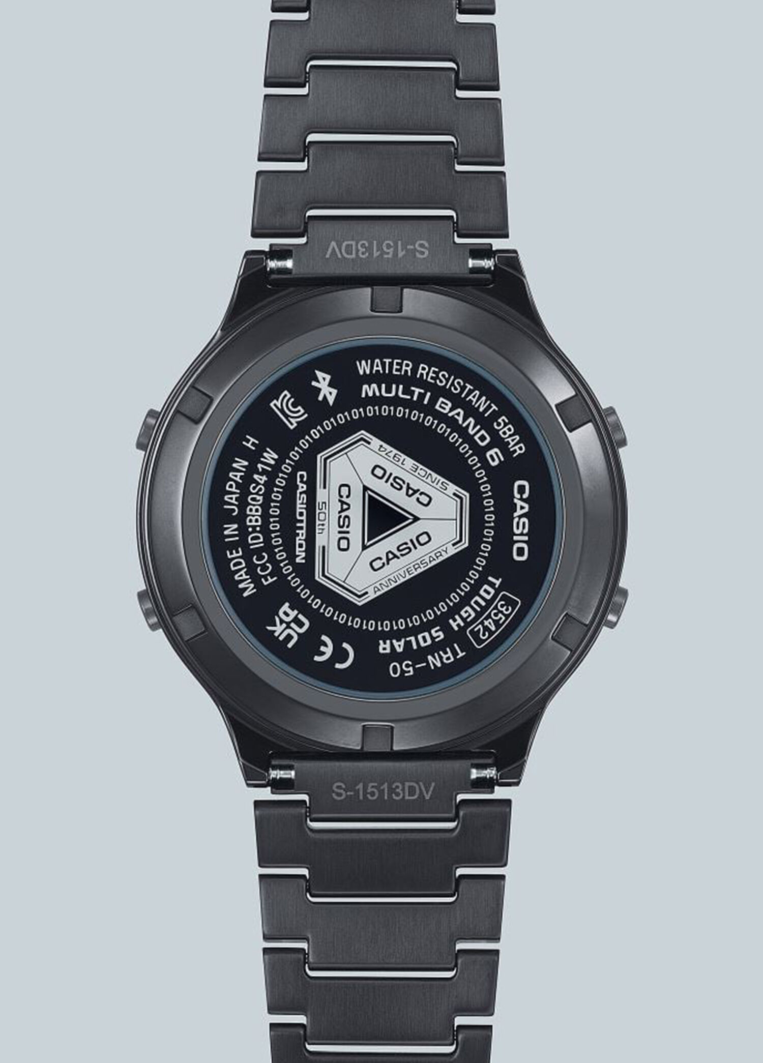 Casio Çok Renkli Erkek TRN-50ZE-1ADR Standart Siyah Çelik Erkek
