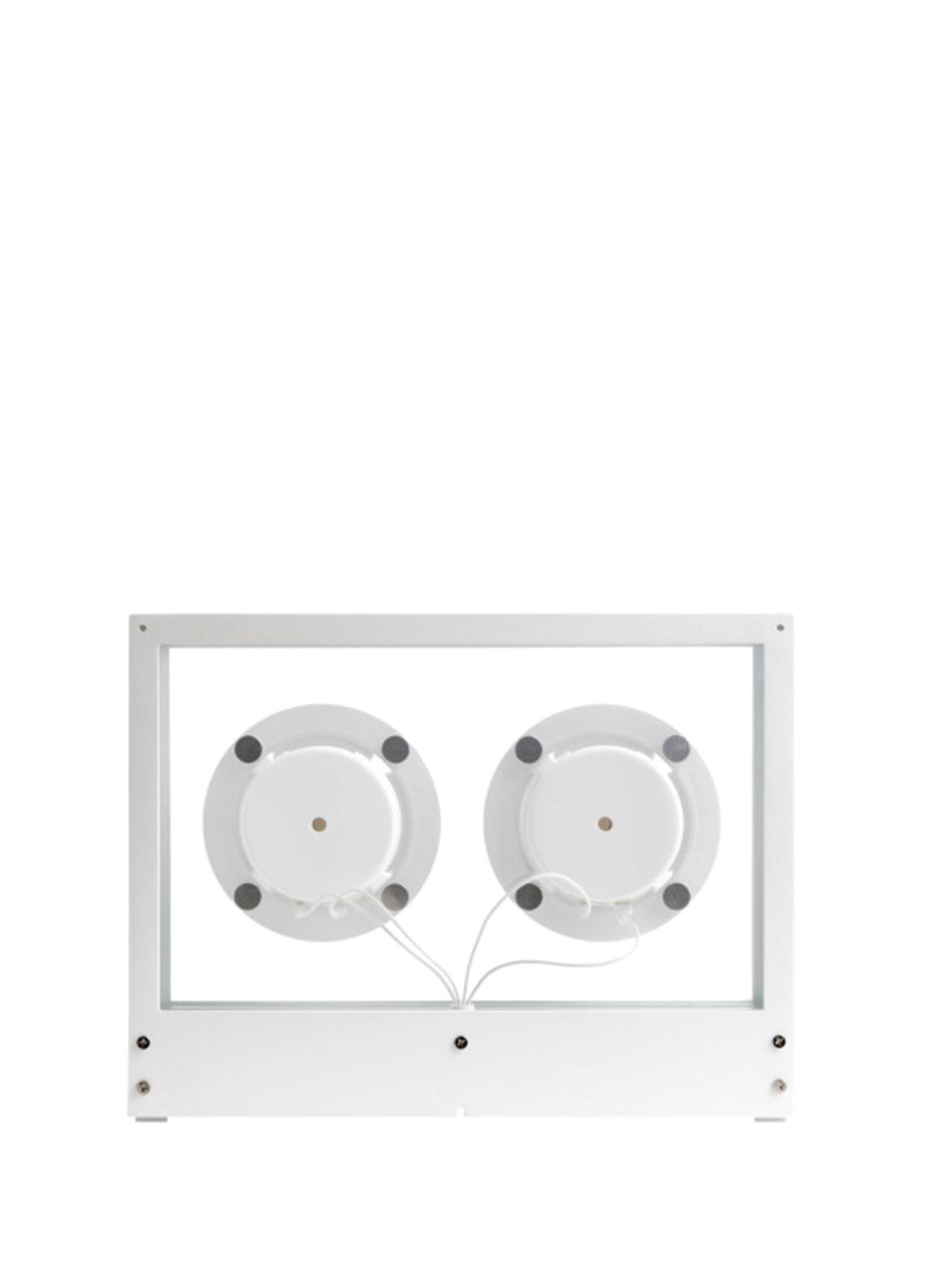 Transparent Speakers - Small Transparent Beyaz Hoparlör - Beyaz