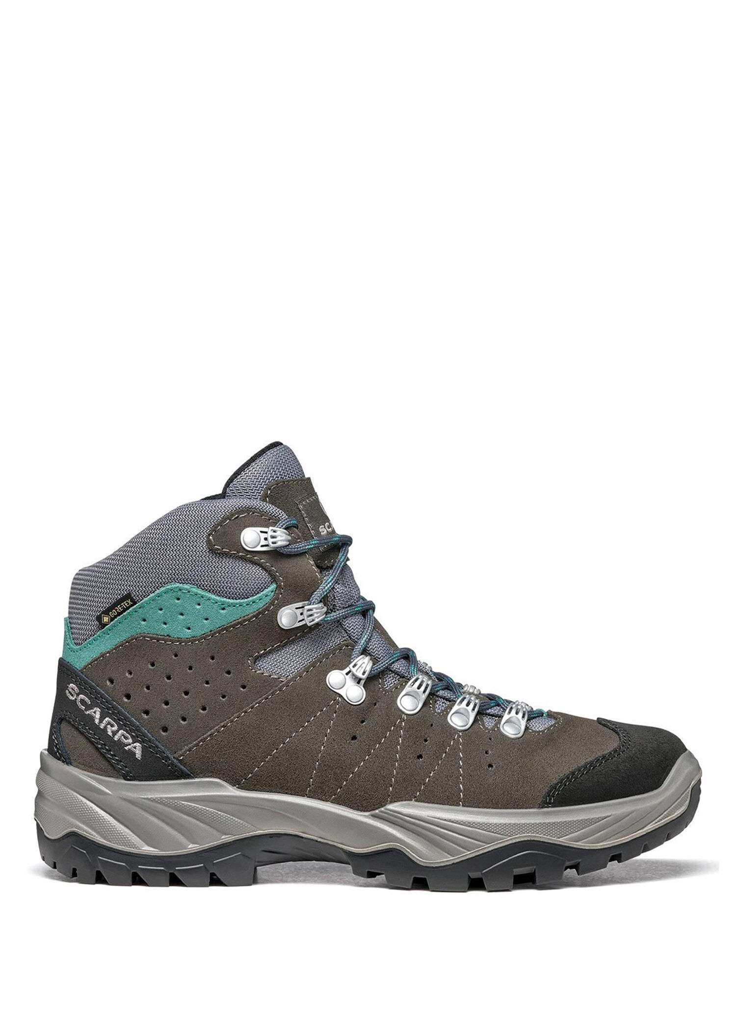 P Scarpa Mistral Smoke Lagoon Gore Tex Womens Outdoor Boots