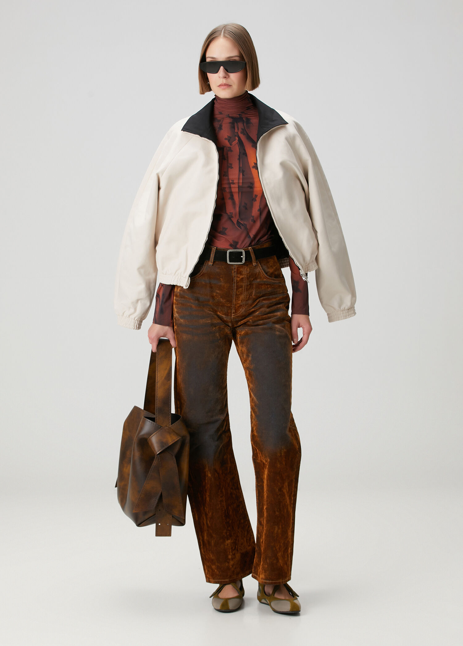 Regular Fit Koyu Kahverengi Pantolon