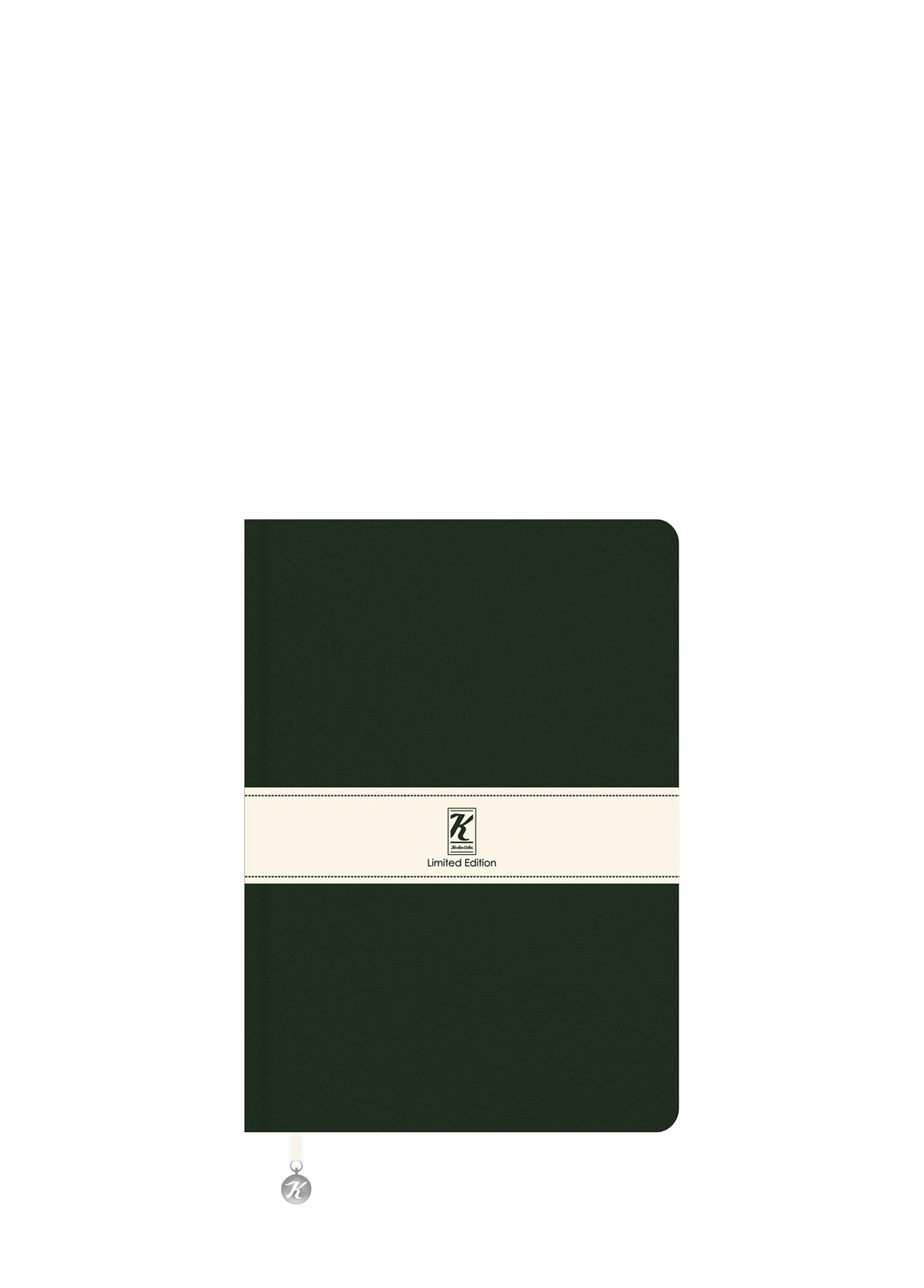 Limited Edition Yeşil Termo Deri ve Esnek Kapak Çizgili Defter