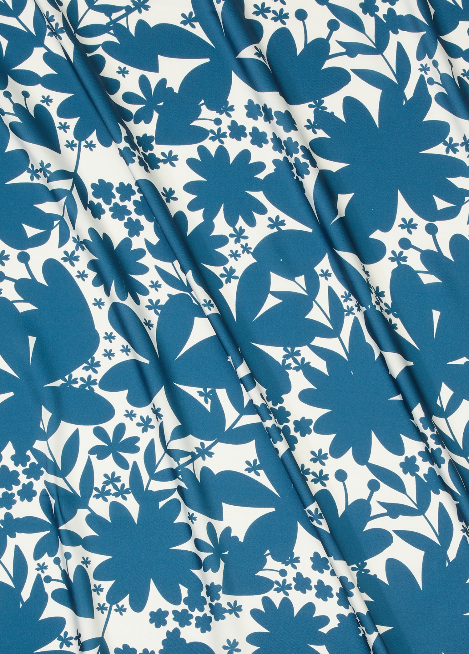Çok Renkli 90x90 cm Twill Eşarp_1