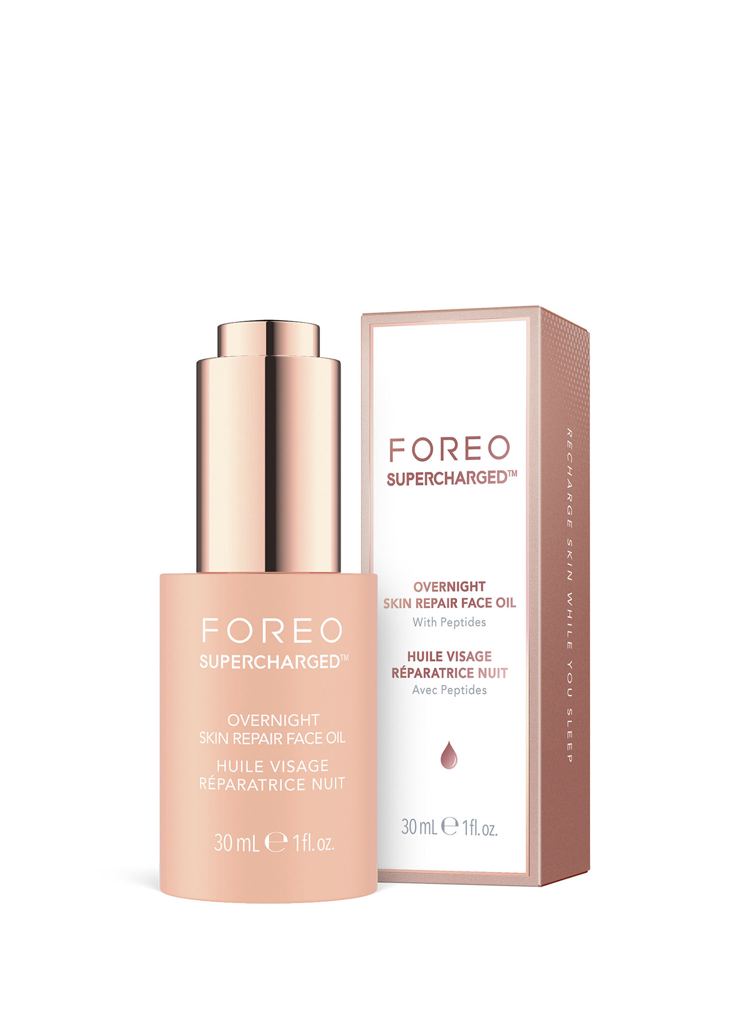 Supercharged Overnight Skin Repair Face Oil Onarıcı Cilt Bakım Yağı 30 ml
