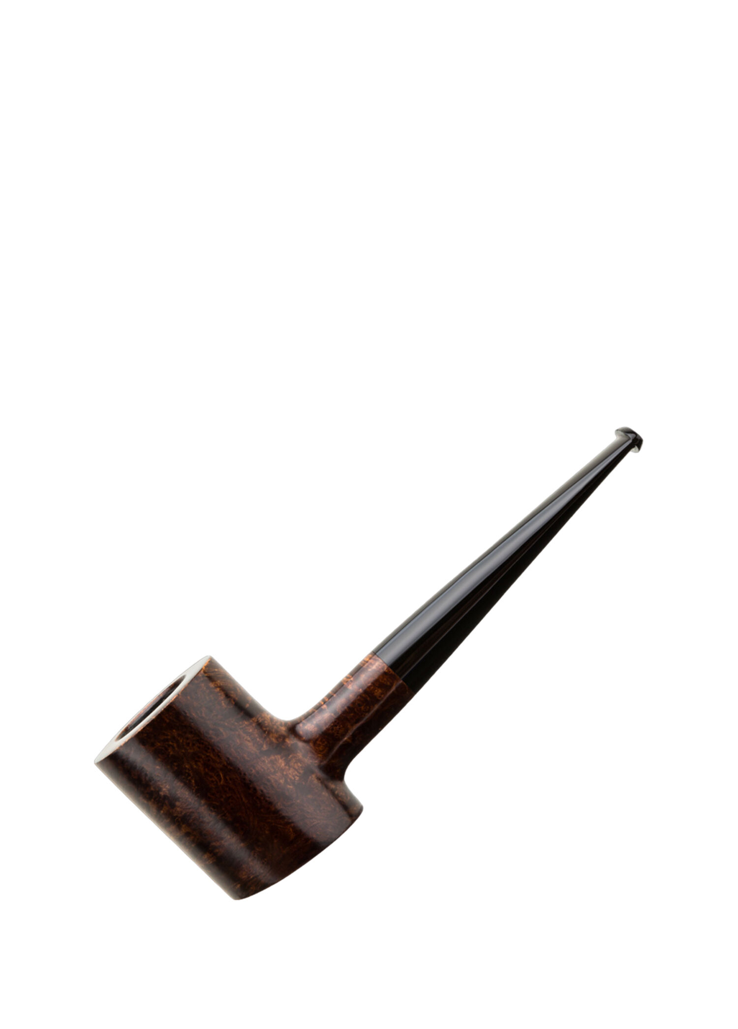 13012-18 Koyu Kahverengi Smooth Briar Pipo