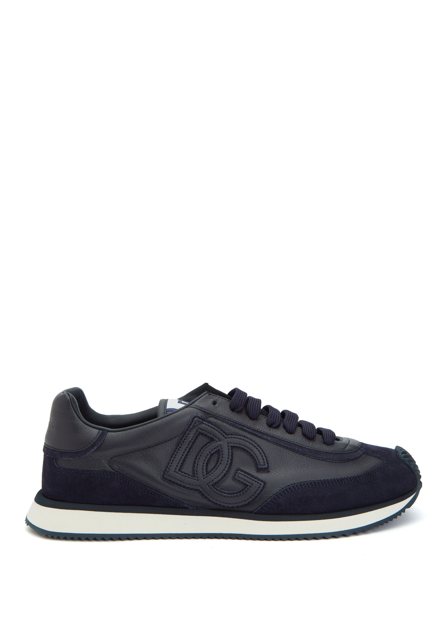 Lacivert Erkek Deri Sneaker