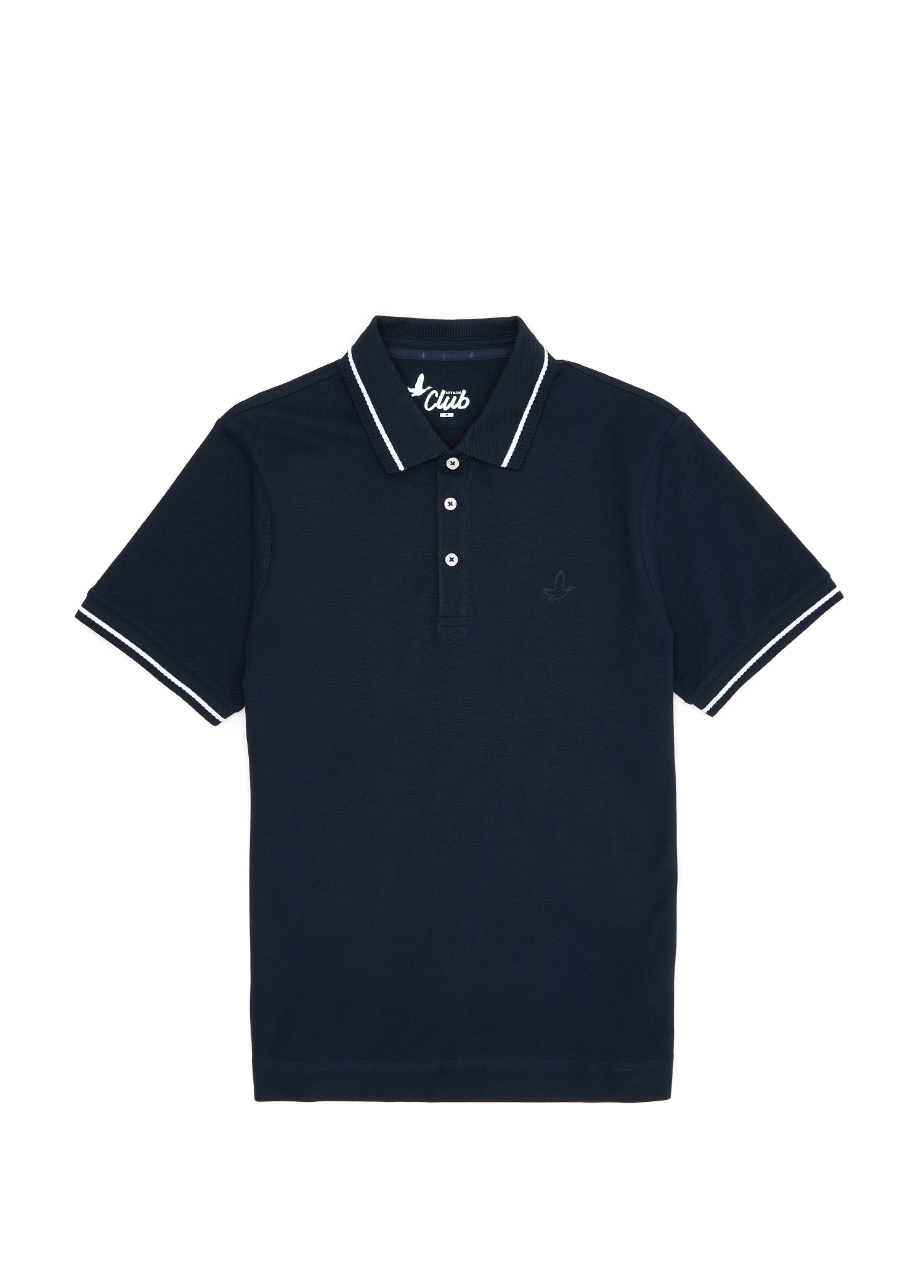 Slim Fit Lacivert Polo Yaka T-shirt_7