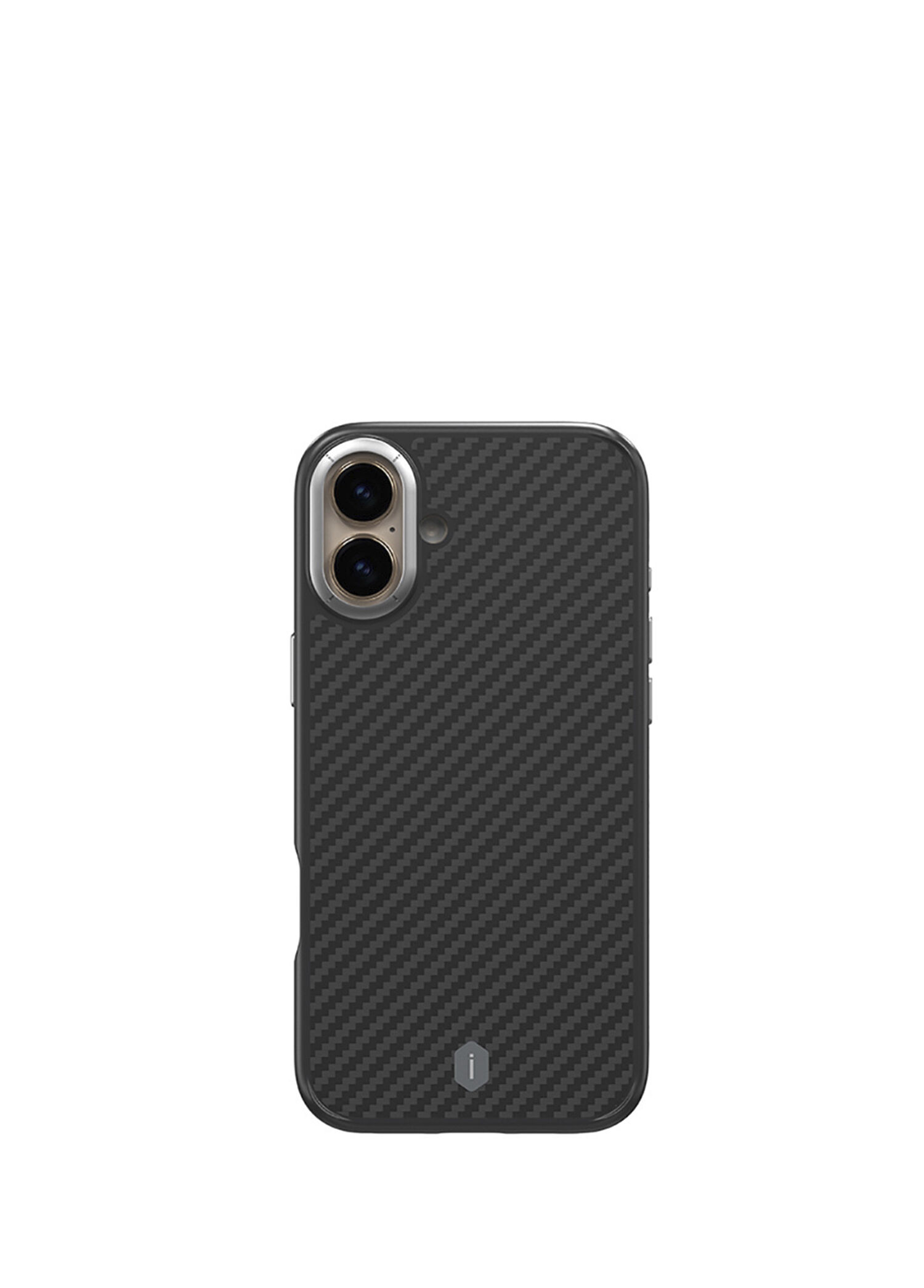 Aramid Fiber Tasarım Kevlar iPhone 16 Magsafe Uyumlu Şarj Özellikli Telefon Kılıfı DCC-205