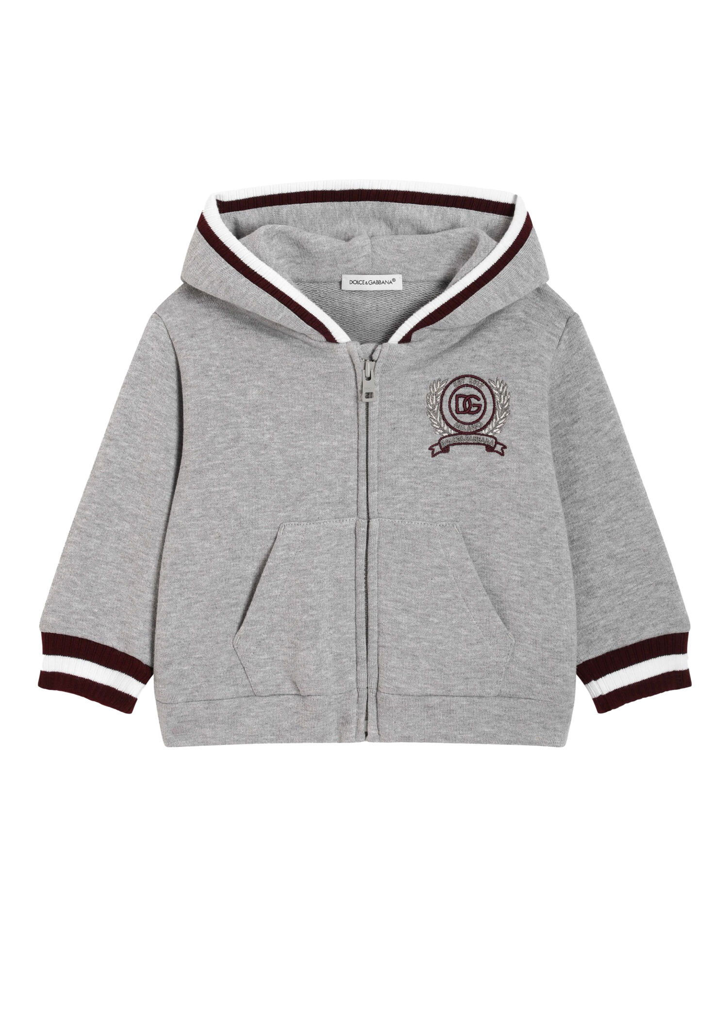 Gri Erkek Bebek Sweatshirt