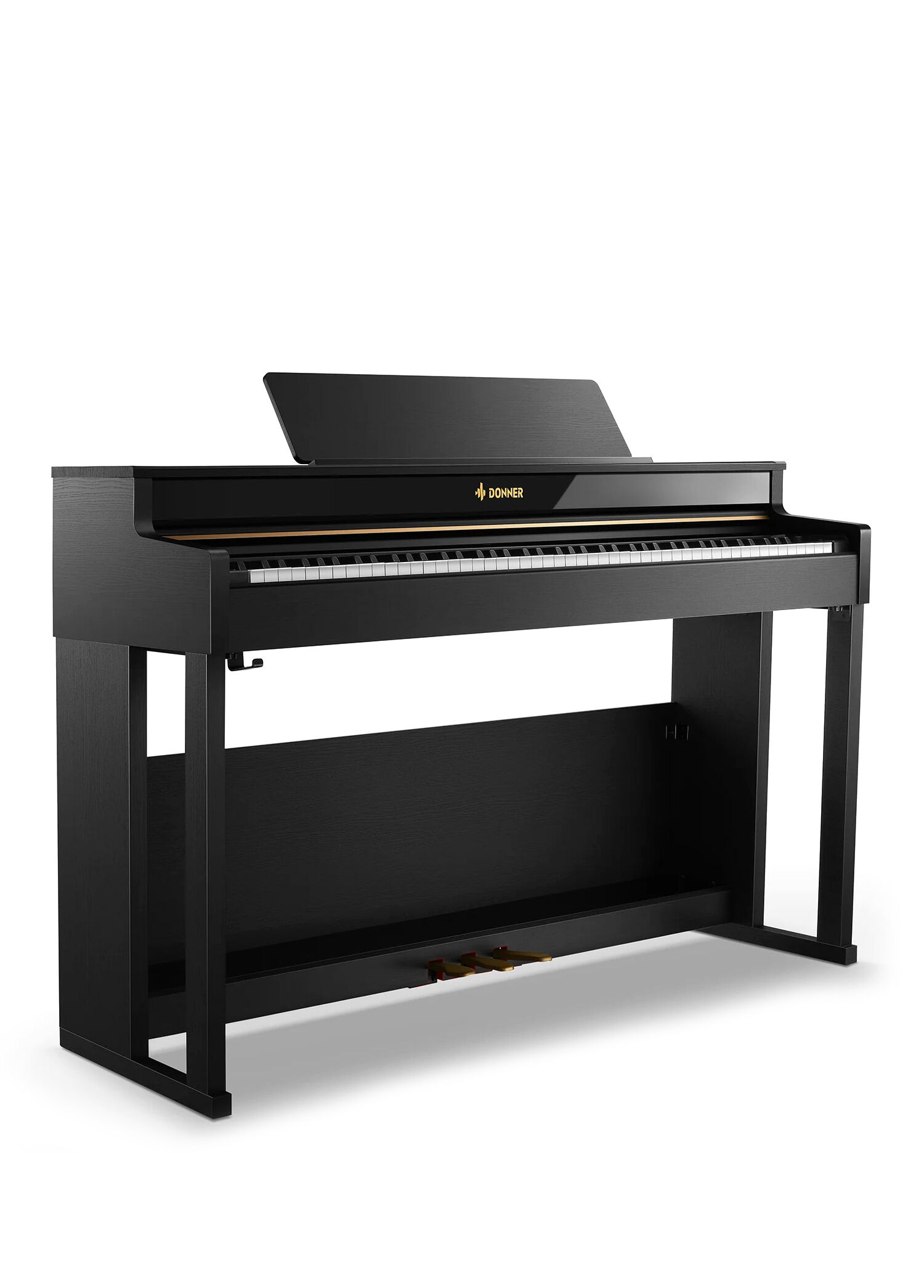 DDP-400 Premium Upright Siyah Dijital Piyano