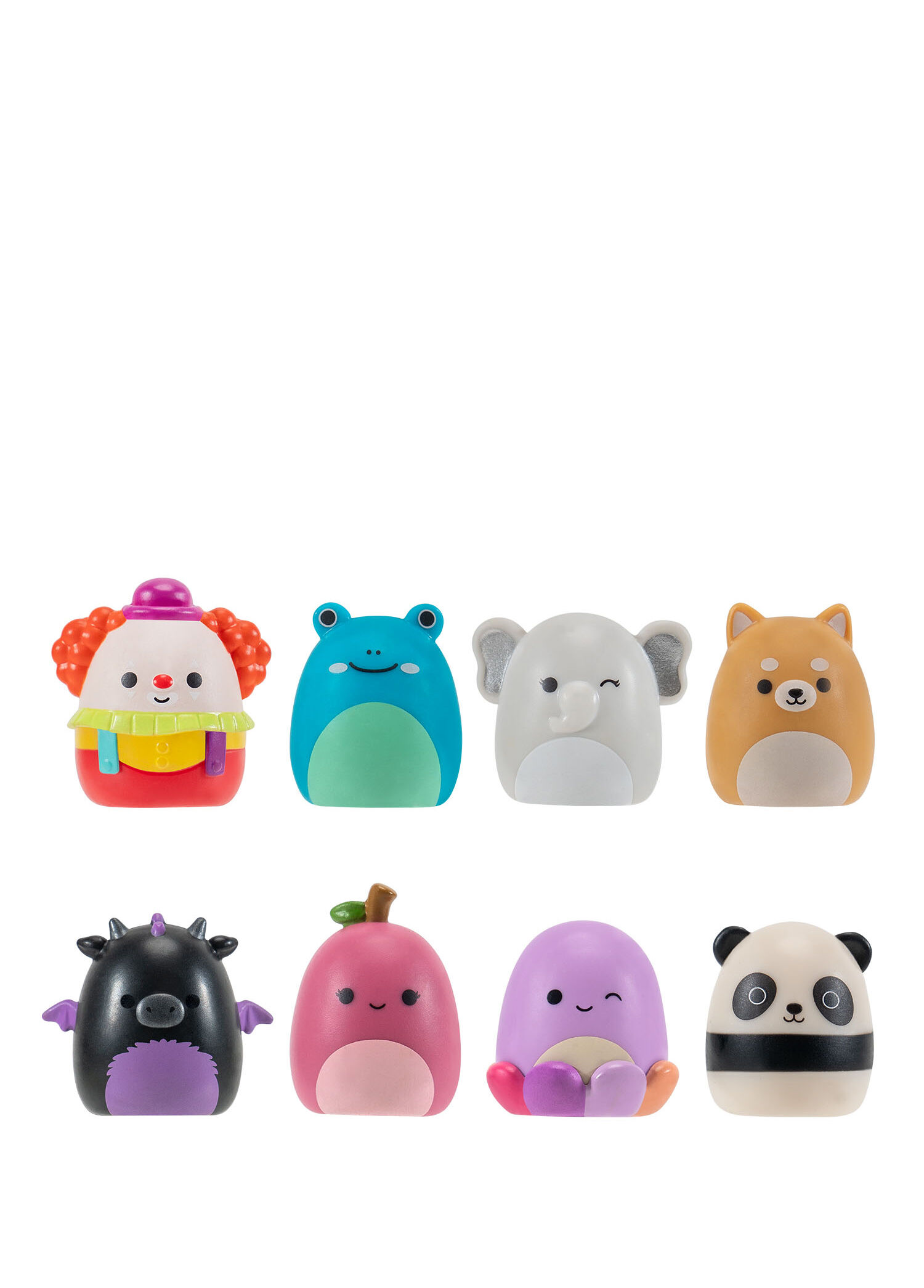 Squish-a-longs Seri 1 8 Figür + Yüzük Oyun Seti AL0082