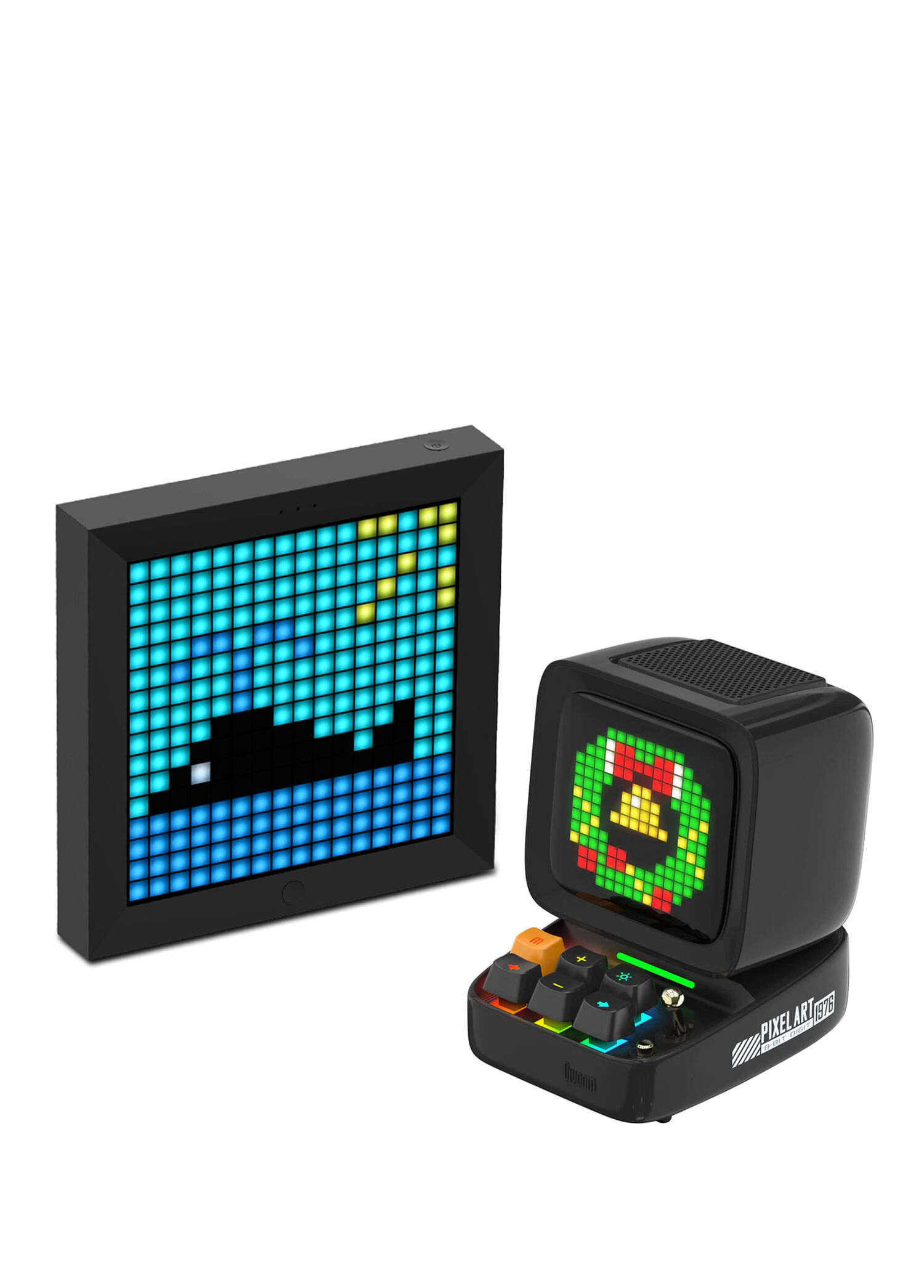 Ditoo Pro Siyah Bluetooth Hoparlör ve Pixoo Led Ekran Seti