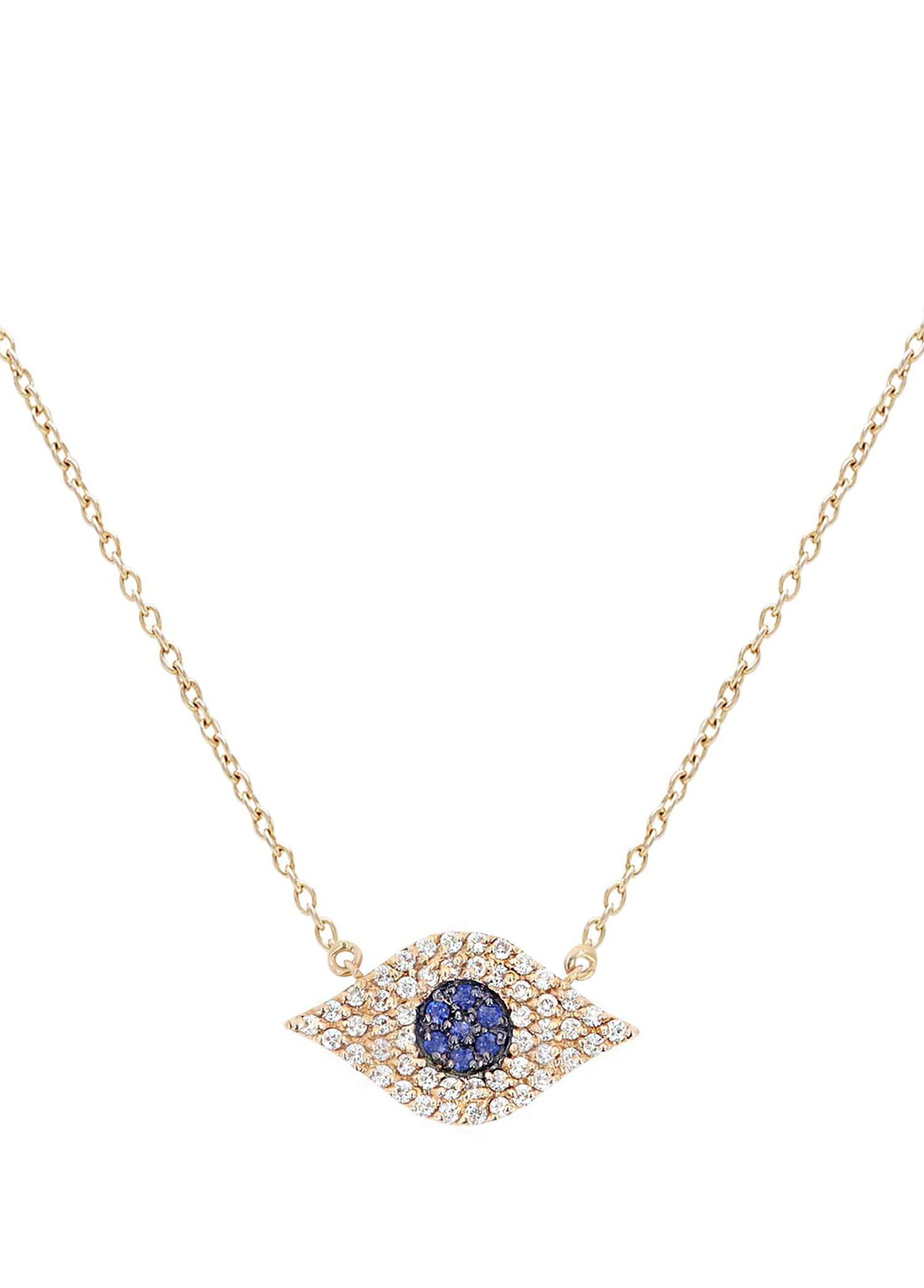 Evil Eye Kadın Altın Kolye Ucu