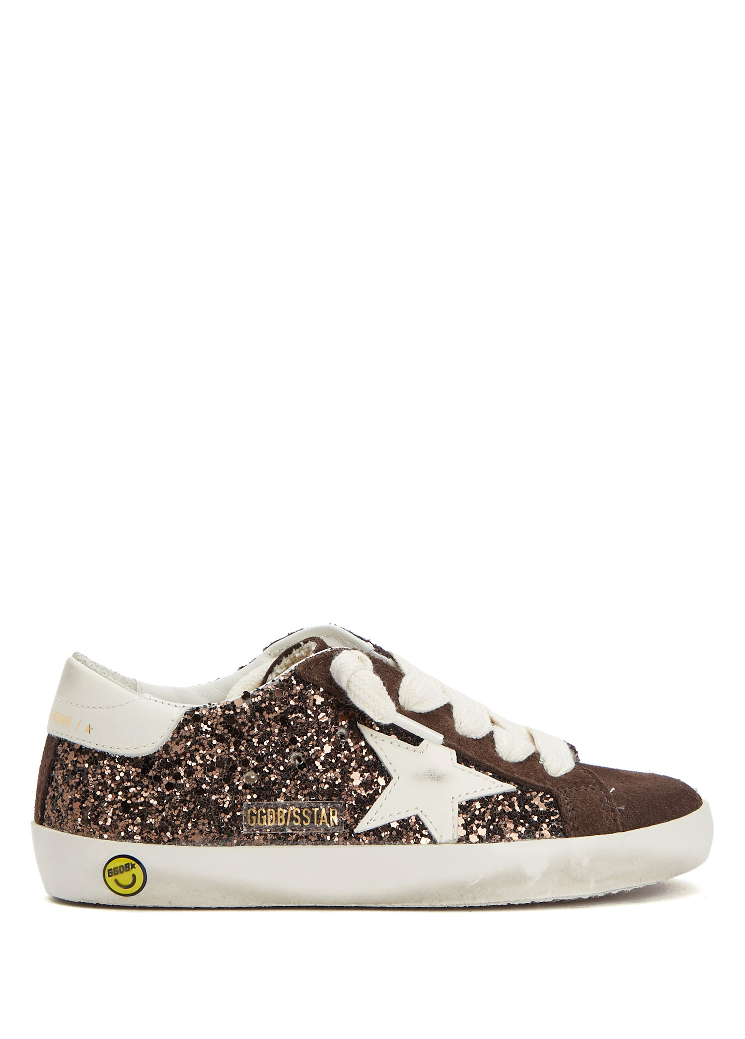 Super-Star Kahve Krem Unisex Çocuk Süet Sneaker