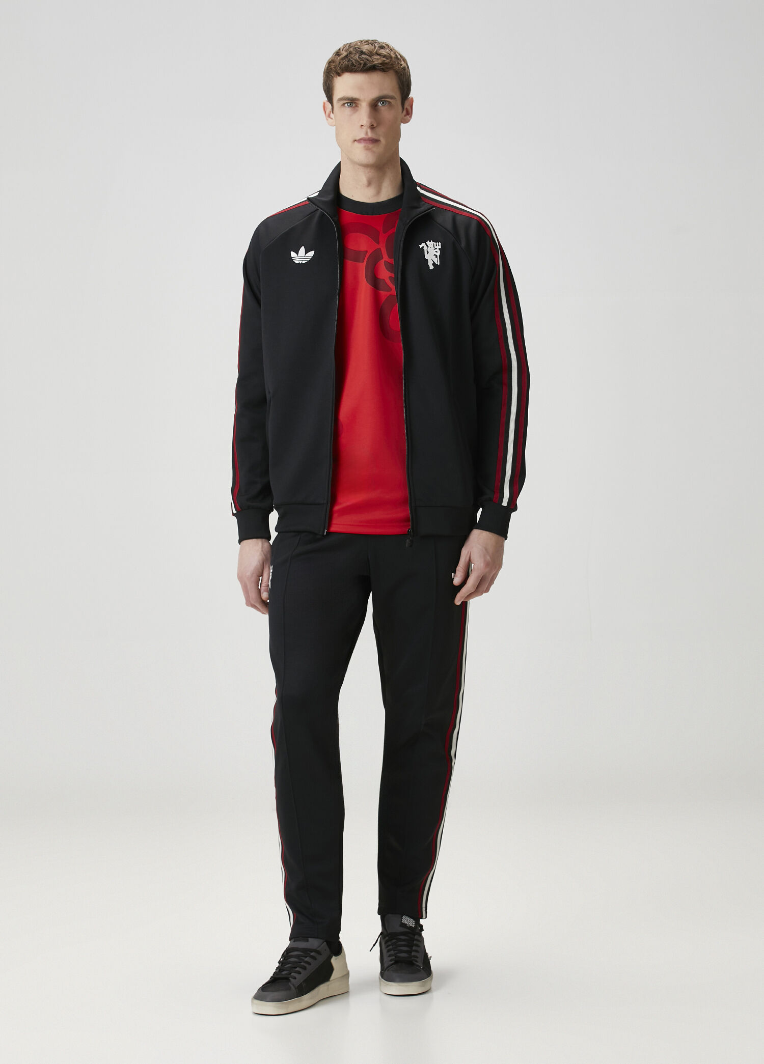 Adidas Siyah Erkek Manchester United Originals Sweatshirt 1917623