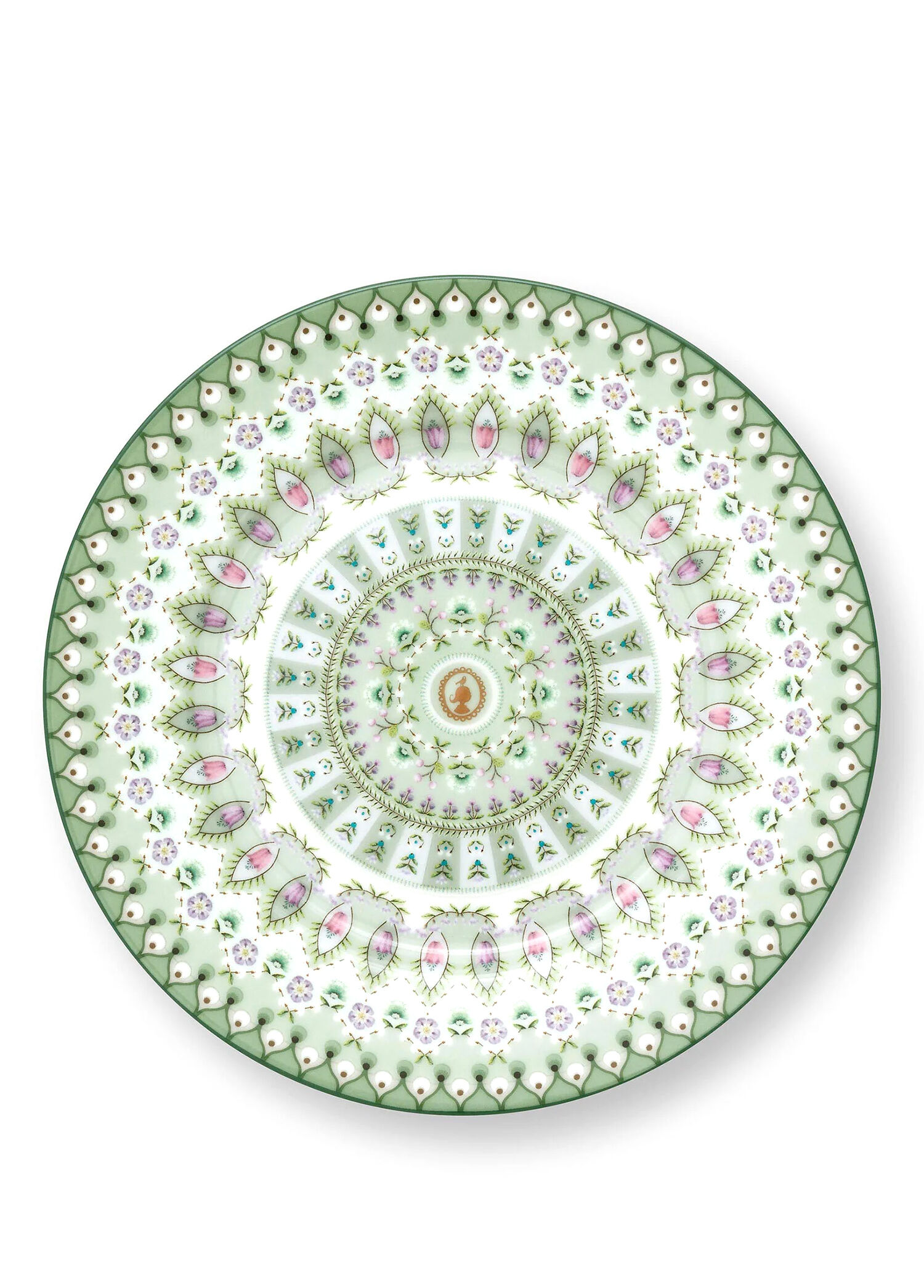 Lily & Lotus Desenli Porselen Tabak
