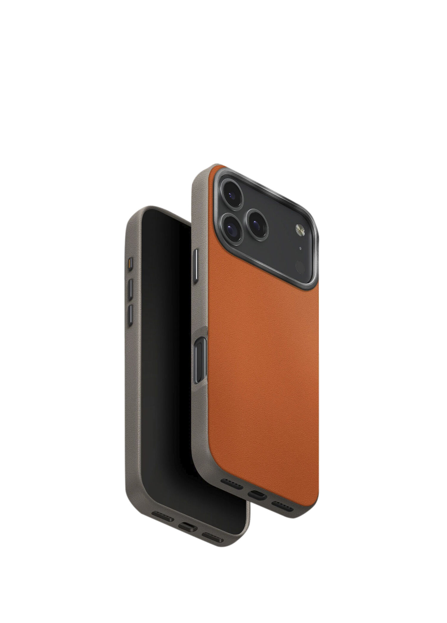 Lyden DS Apple iPhone 17 Pro Max Turuncu MagSafe Uyumlu Telefon Kılıfı