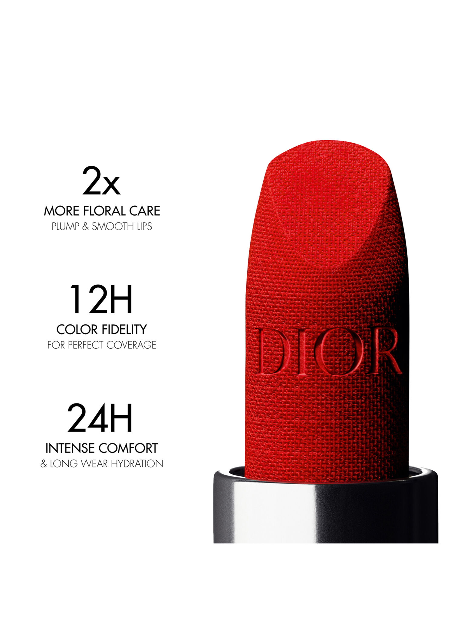 Dior - Rouge Dior Satin 999 - Siyah
