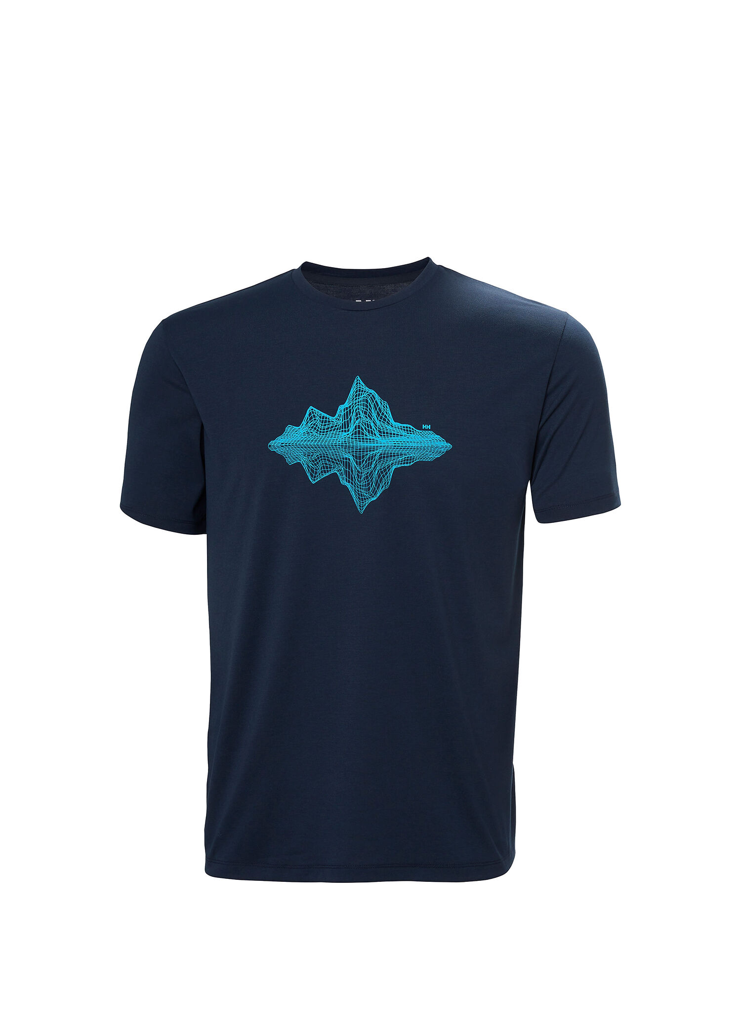 Skog Recycled Graphic Navy Kısa Kollu Erkek T-shirt