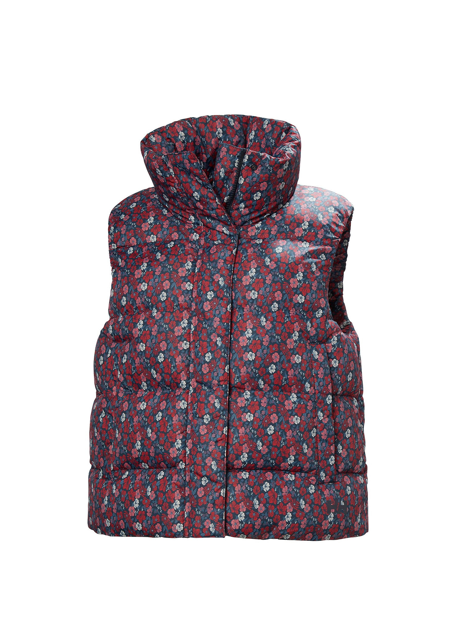 W Jade Navy Puffer Kadın Yelek