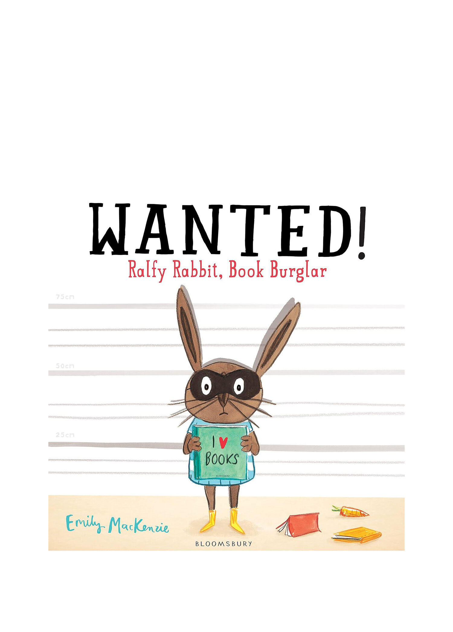 Wanted! Ralfy Rabbit, Book Burglar Çocuk Yabancı Dil Kitabı