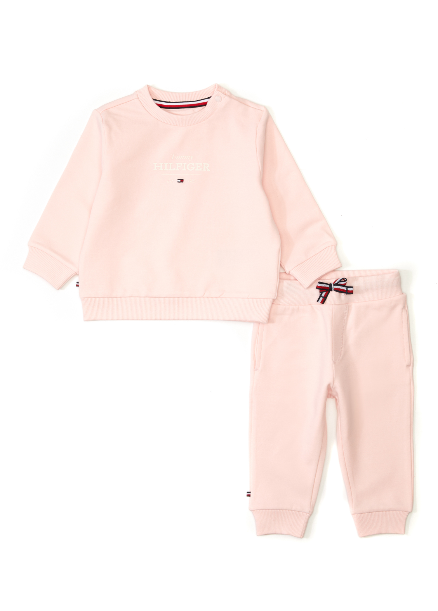 Pembe 2li Unisex Çocuk Organik Pamuk Set