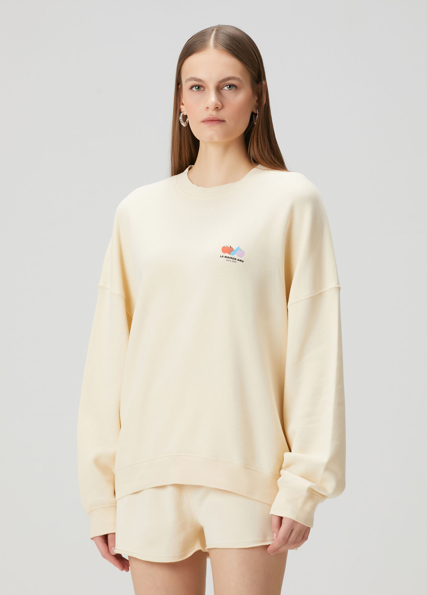 Atubay Ekru Sweatshirt