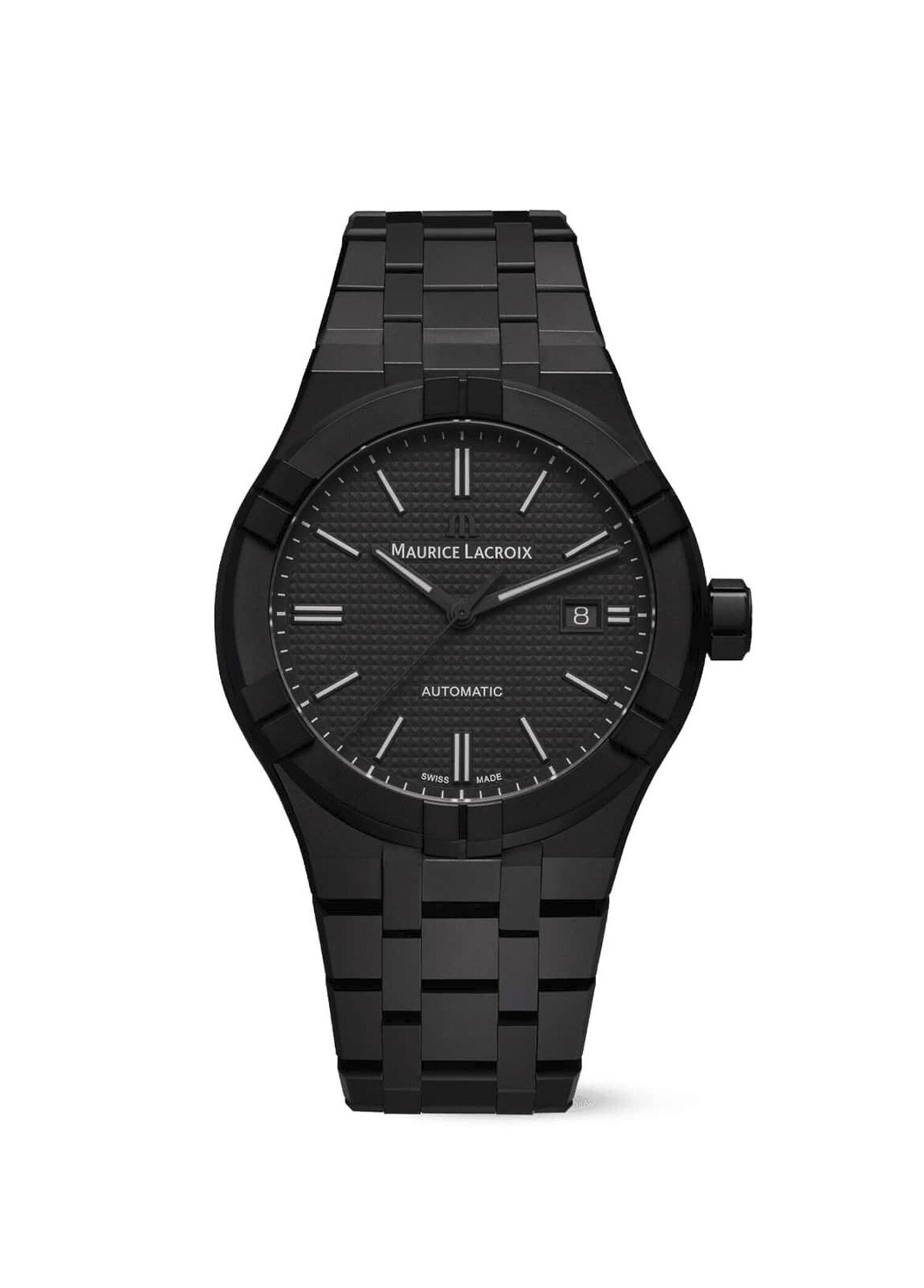 Maurice Lacroix Siyah Erkek ML-AI6008CRM22330-2 Siyah Seramik