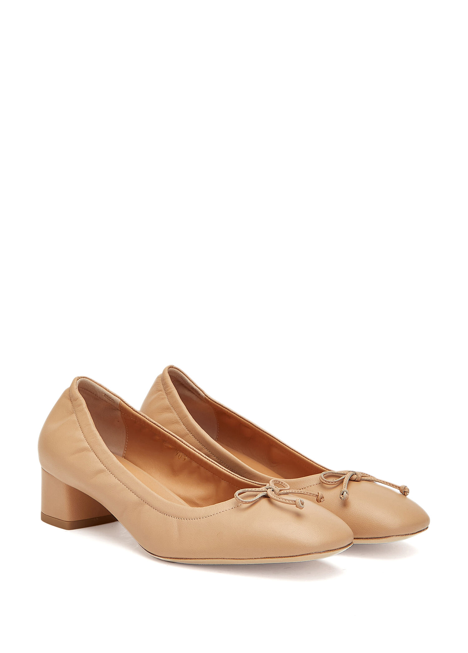 Siyah Deri Stiletto