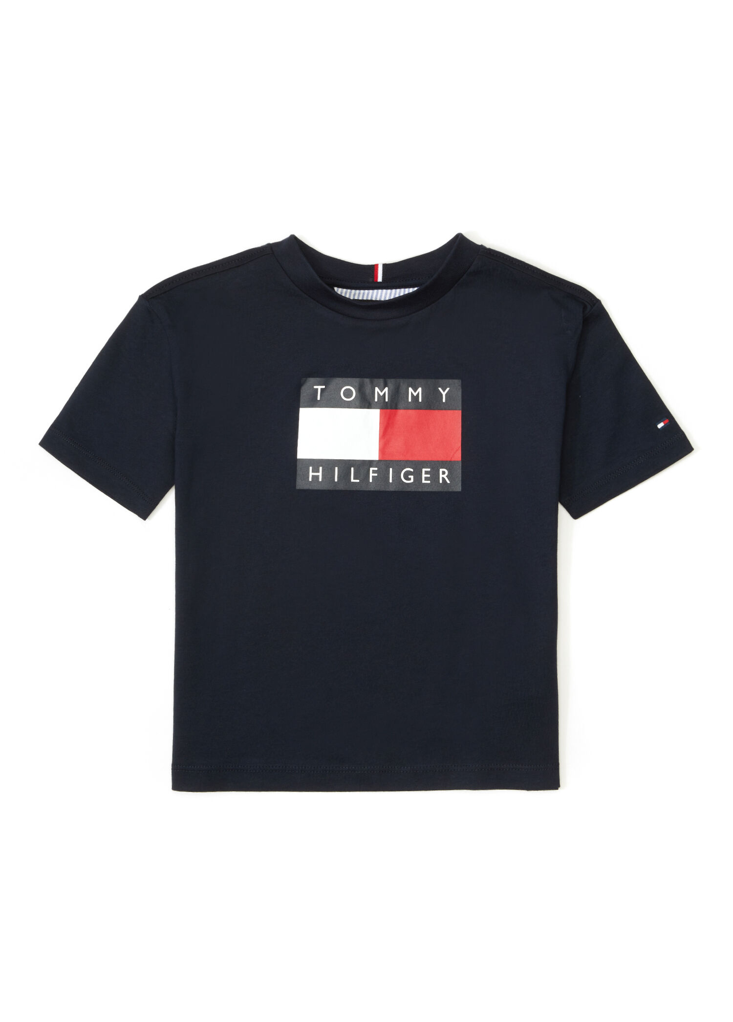 Heritage Mavi Logo Baskılı Erkek Çocuk T-shirt