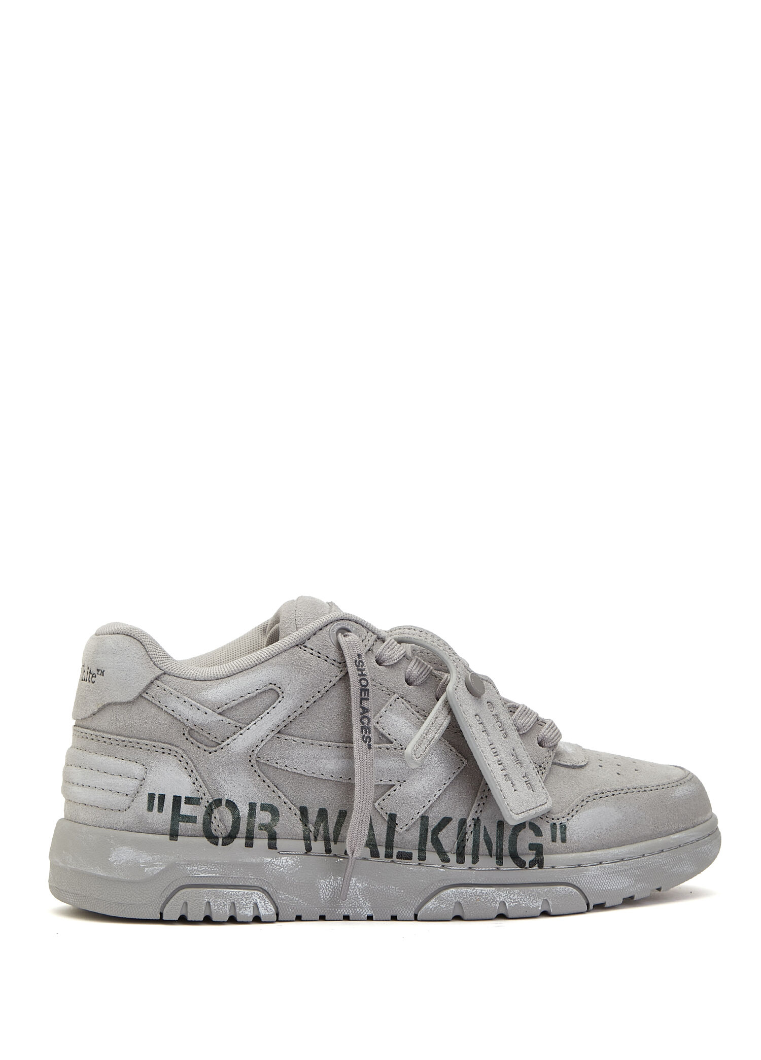 Gri Kadın Deri Sneaker