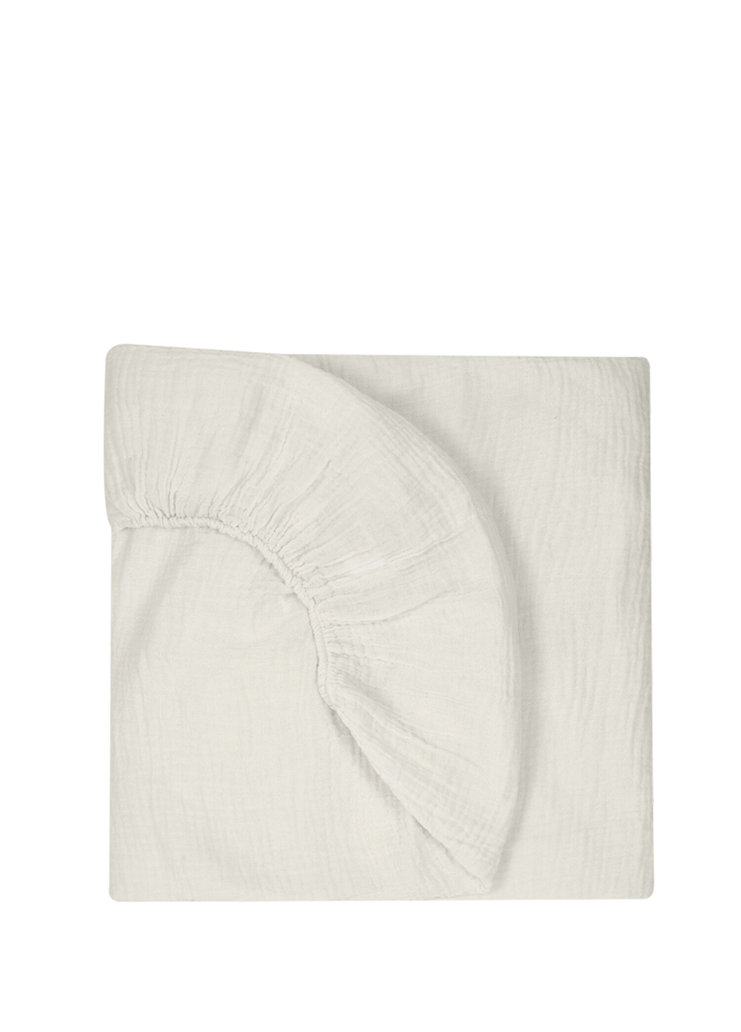%100 Pamuk Cotton Grey Lastikli Müslin Bebek Çarşafı