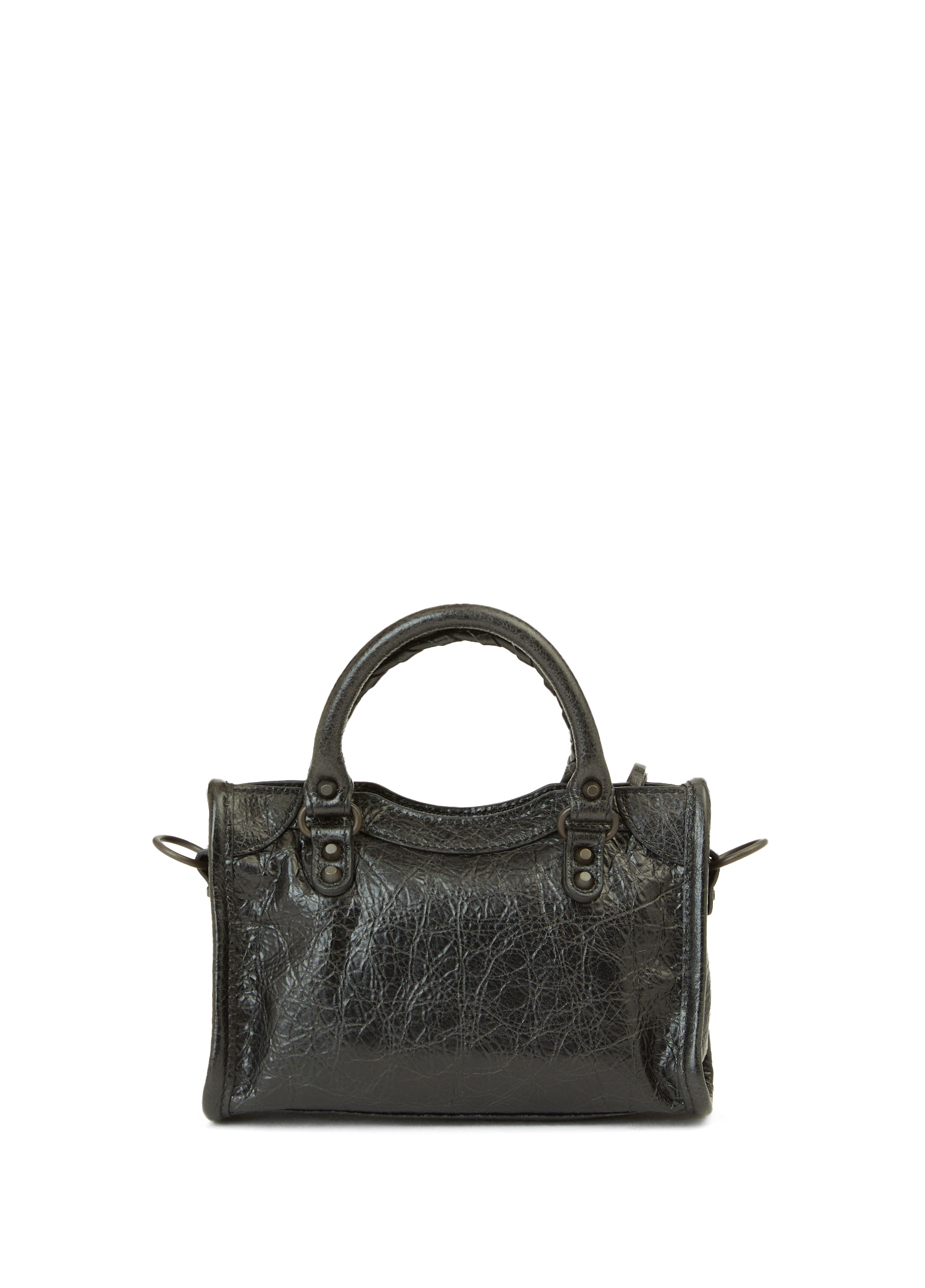 Balenciaga Siyah Kadın Le City Nano Siyah Kadın Deri Çanta 1807382