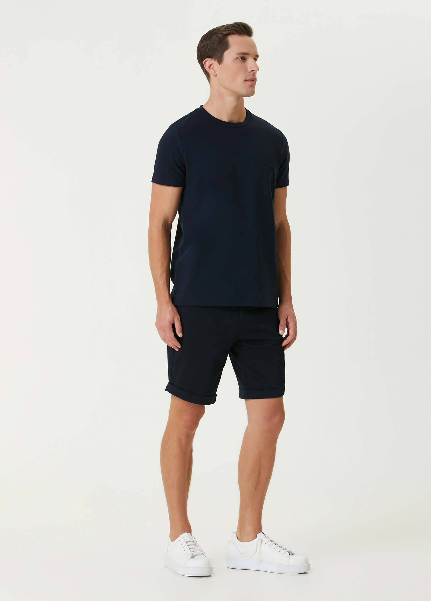 Relax Fit Lacivert T-shirt_2